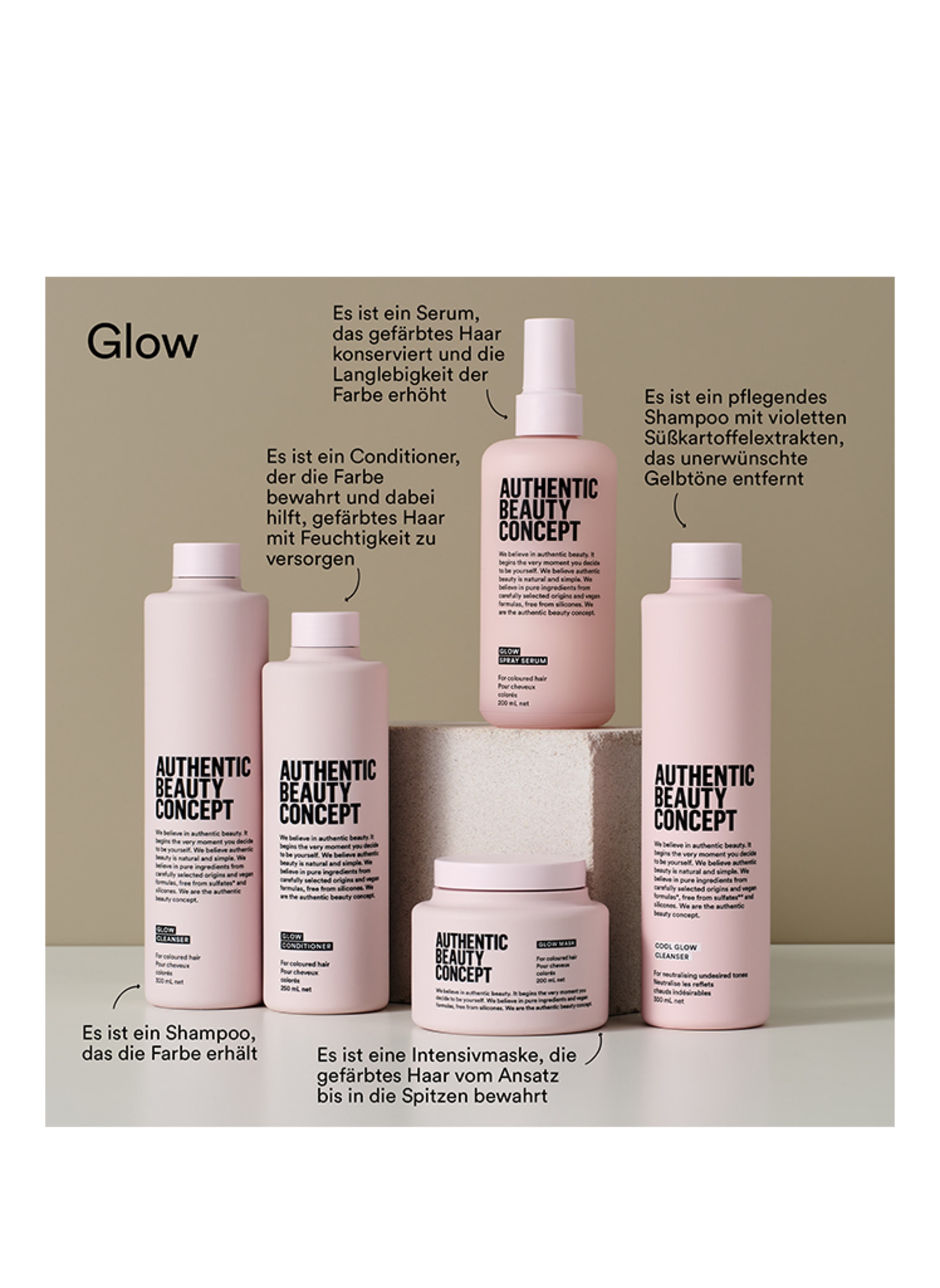 Thumbnail - Authentic Beauty Concept Glow Spray Serum Leave-in Spray Serum 200 ml
