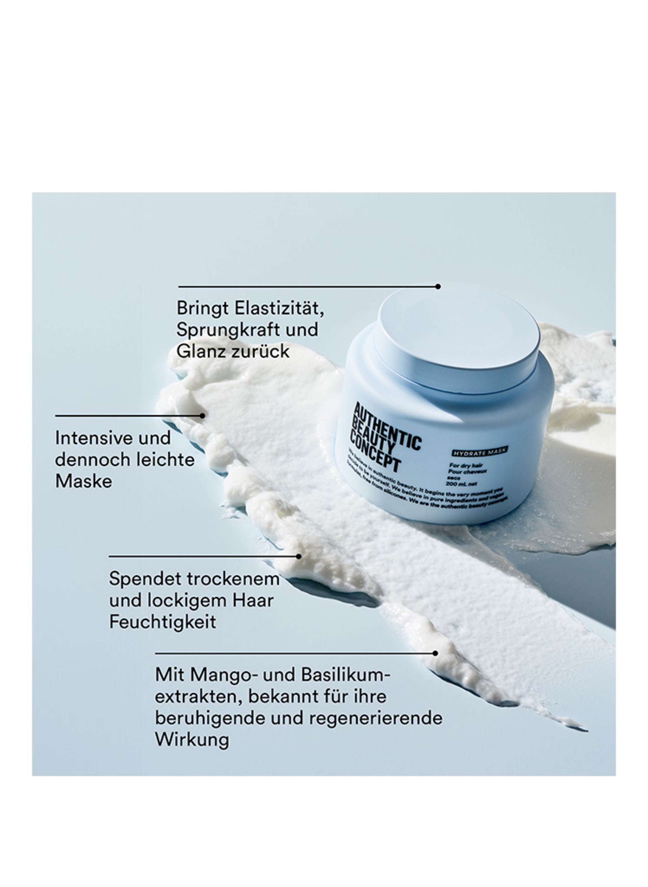 Thumbnail - Authentic Beauty Concept Hydrate Mask Haarmaske 200 ml
