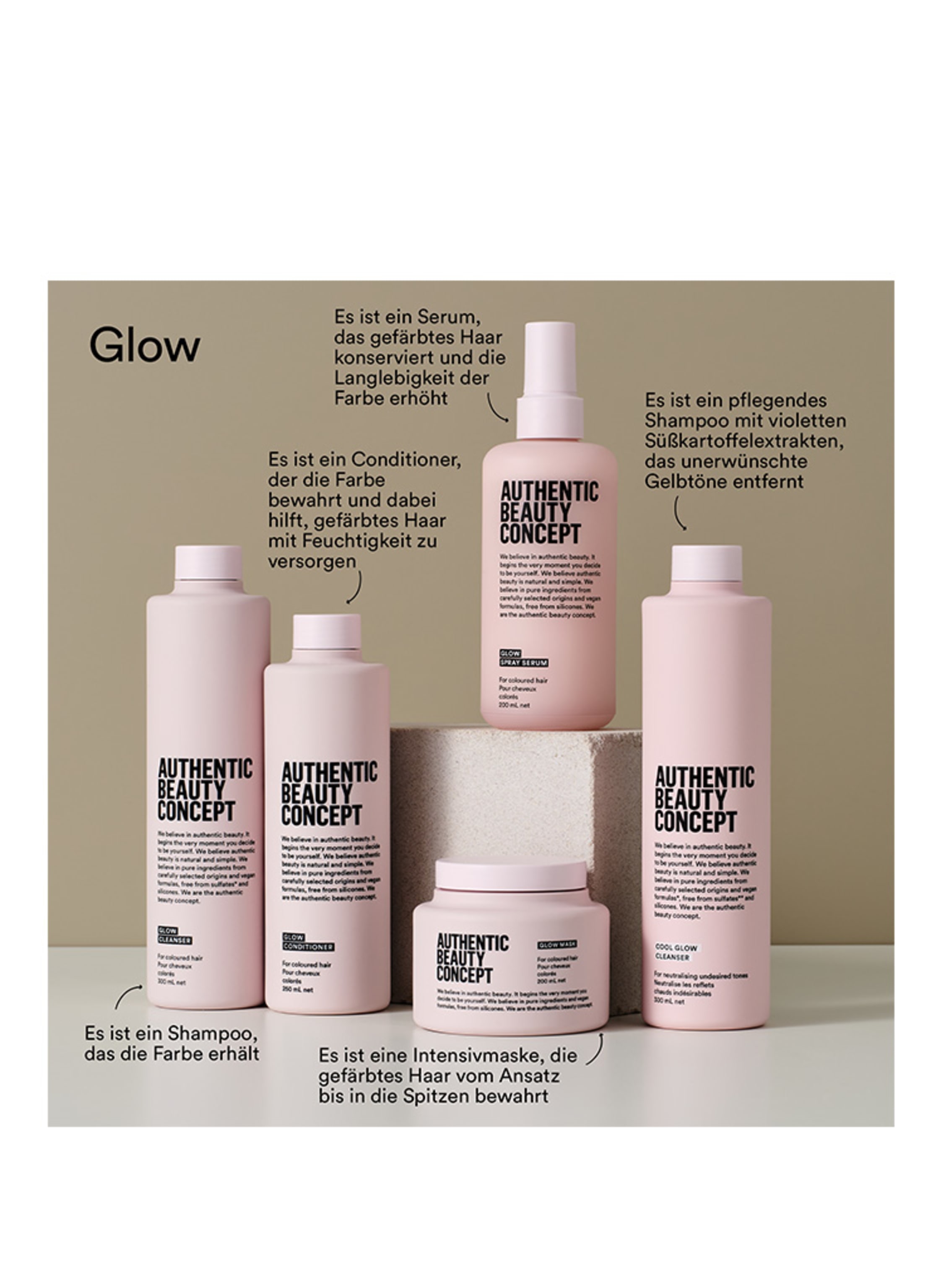 Thumbnail - Authentic Beauty Concept Cool Glow Cleanser Silbershampoo 300 ml