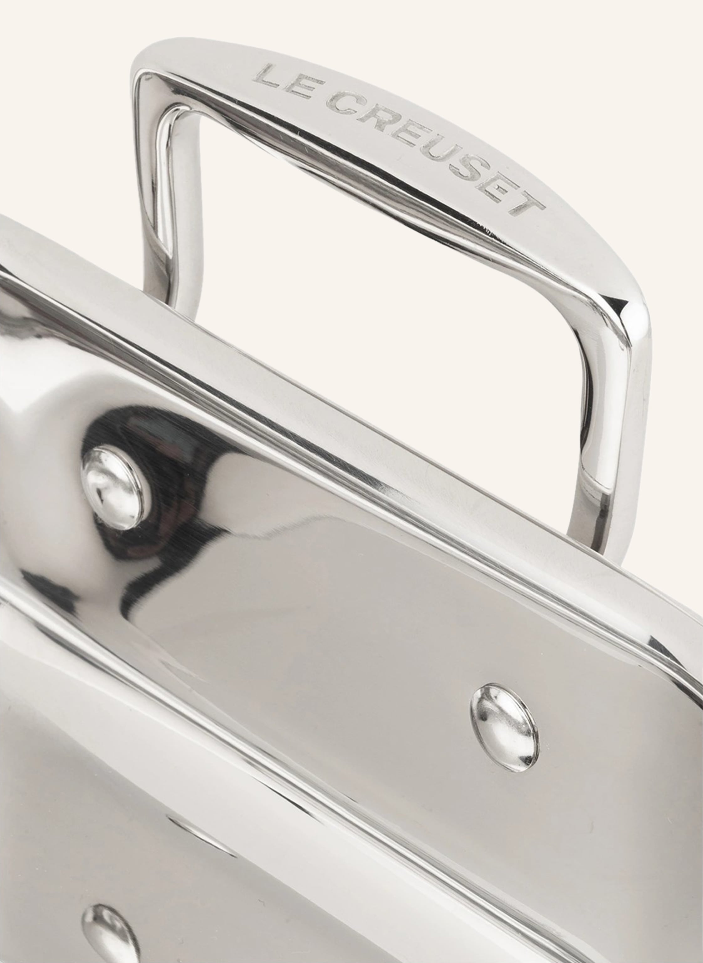 Thumbnail - Le Creuset Bratreine 3-Ply silber