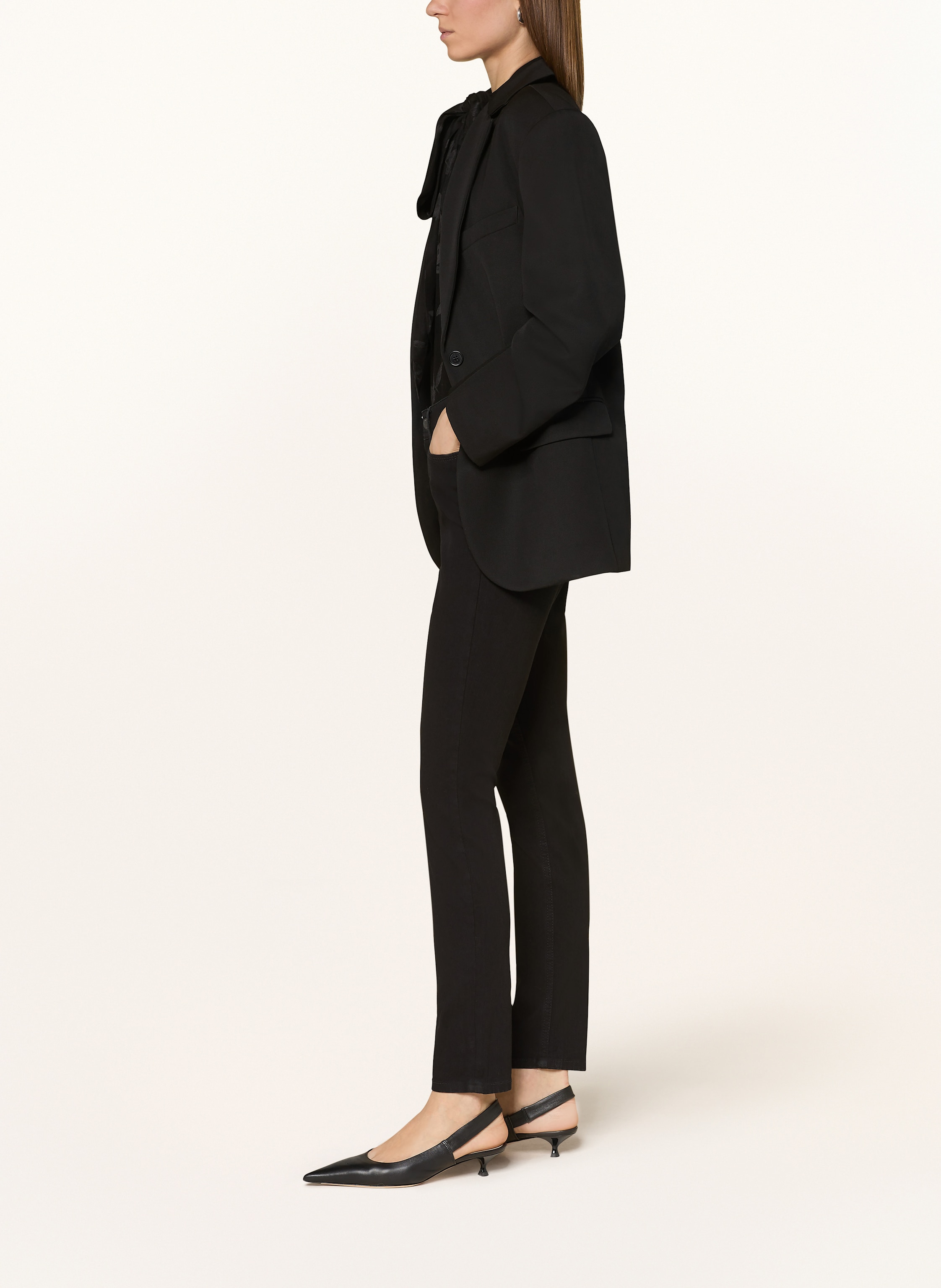 Thumbnail - Cambio Skinny Jeans Parla schwarz