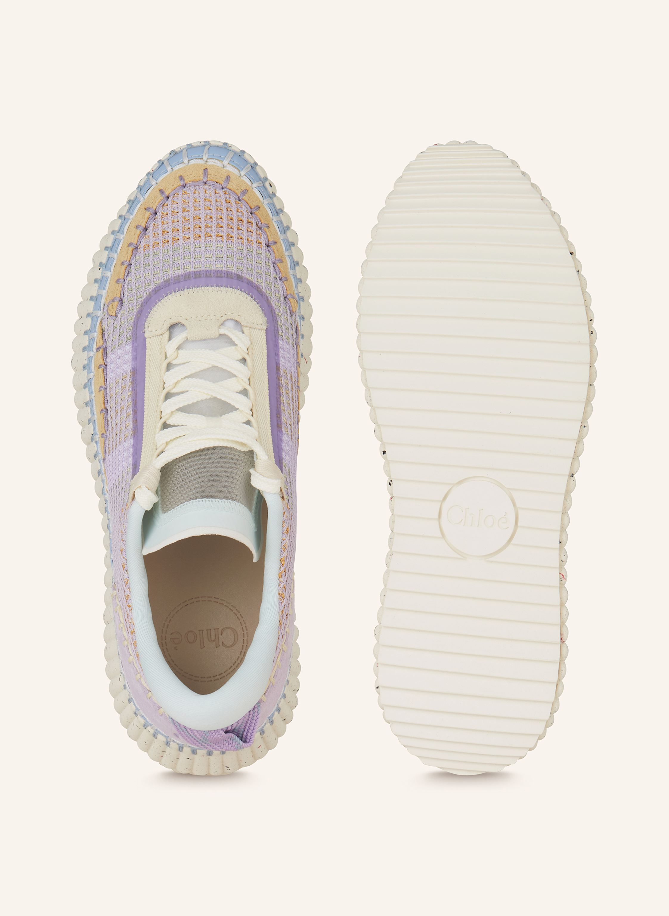 Thumbnail - Chloé Sneaker Nama lila