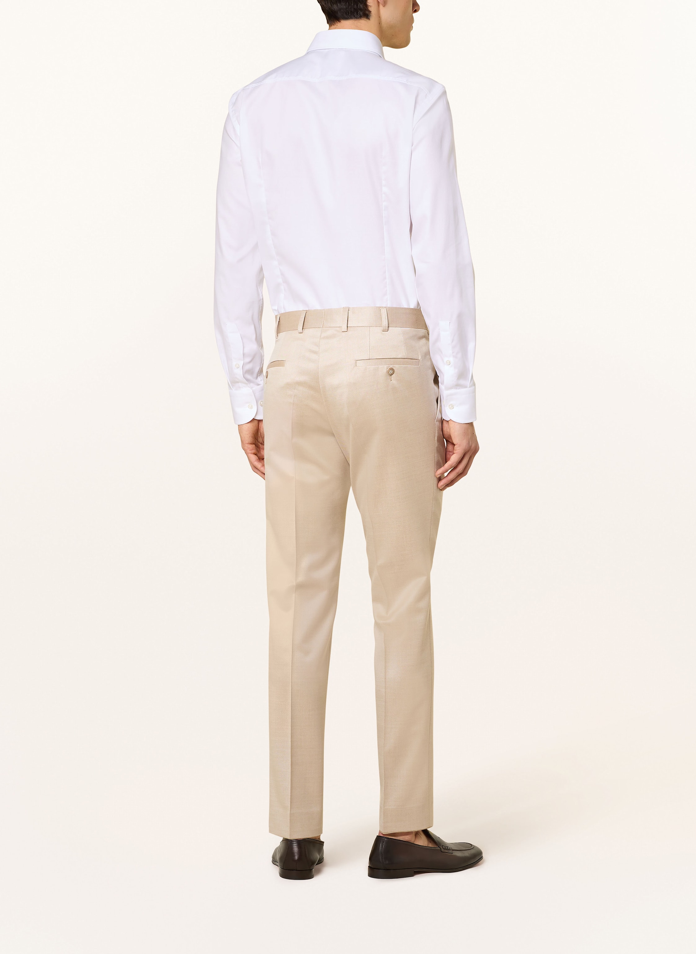 Thumbnail - Wilvorst Anzughose Slim Fit beige