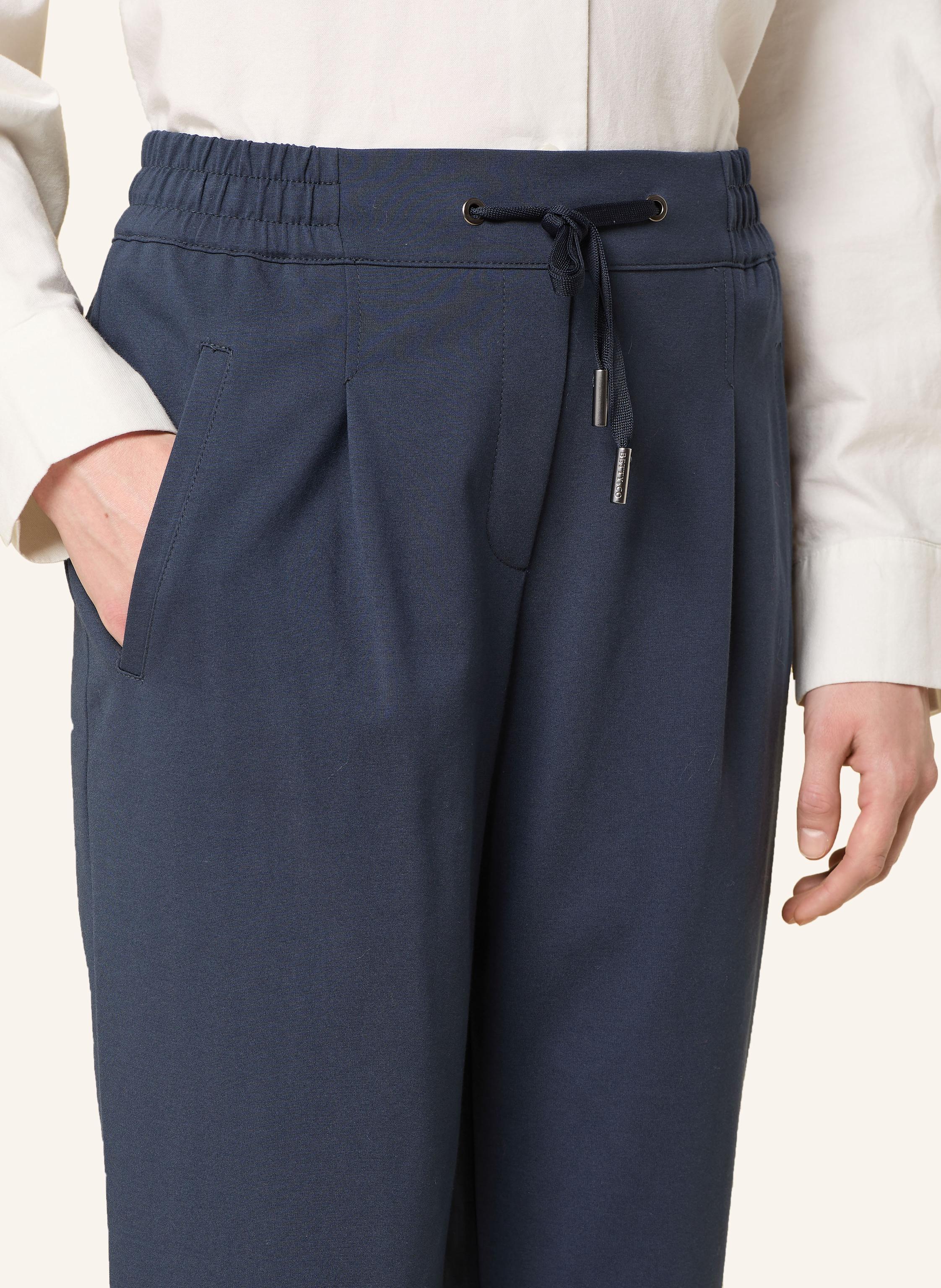 Thumbnail - Betty&Co Hose Im Jogging-Stil blau