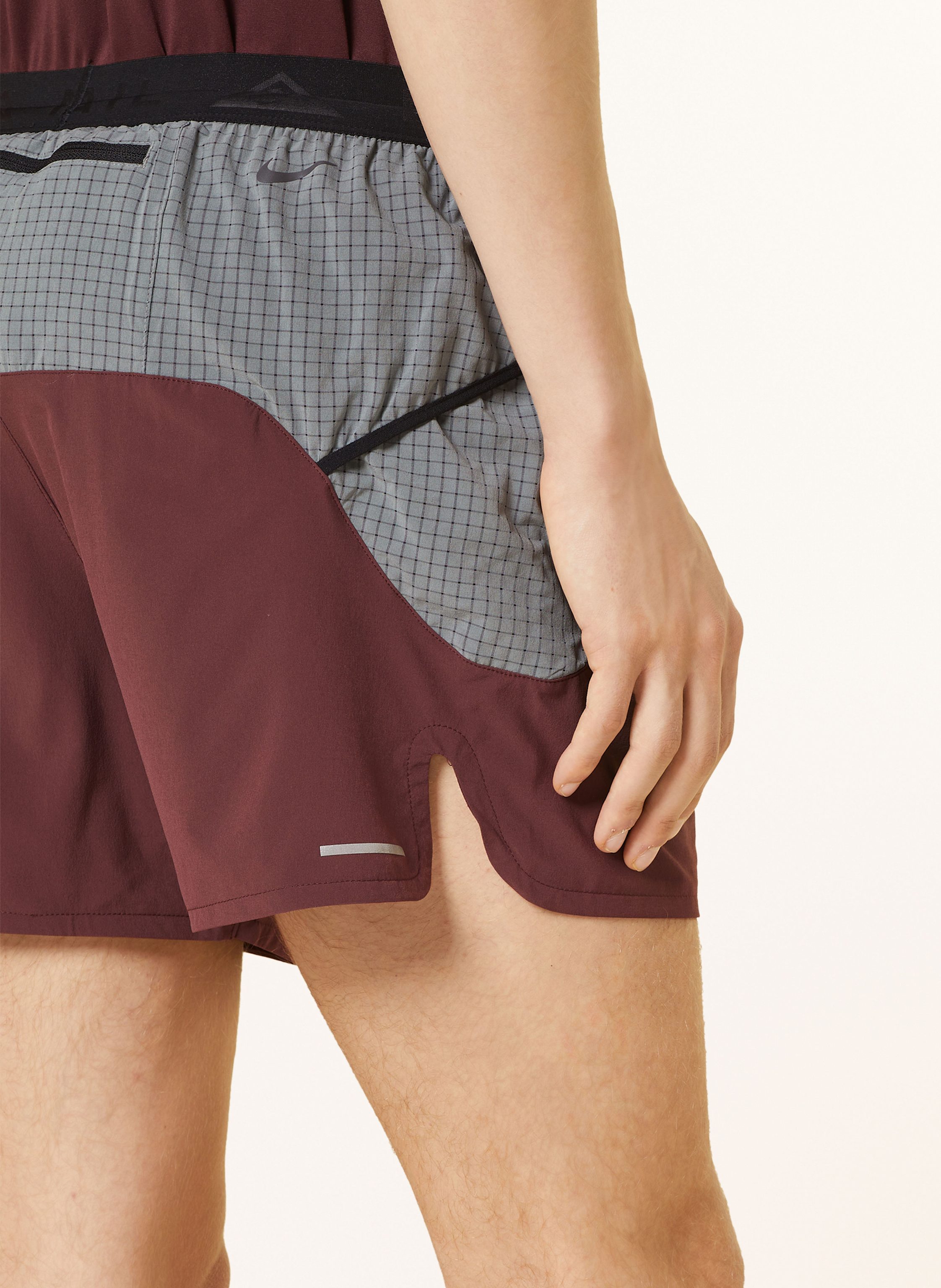 Thumbnail - Nike 2-In-1-Laufshorts Trail Second Sunrise rot