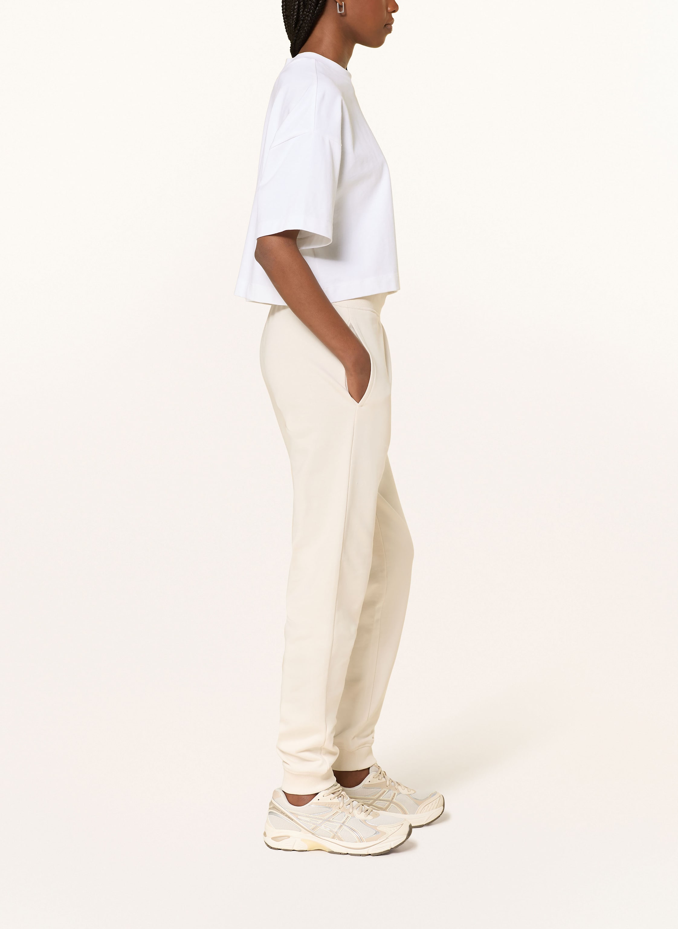 Thumbnail - Hugo Sweatpants Nelfinia beige