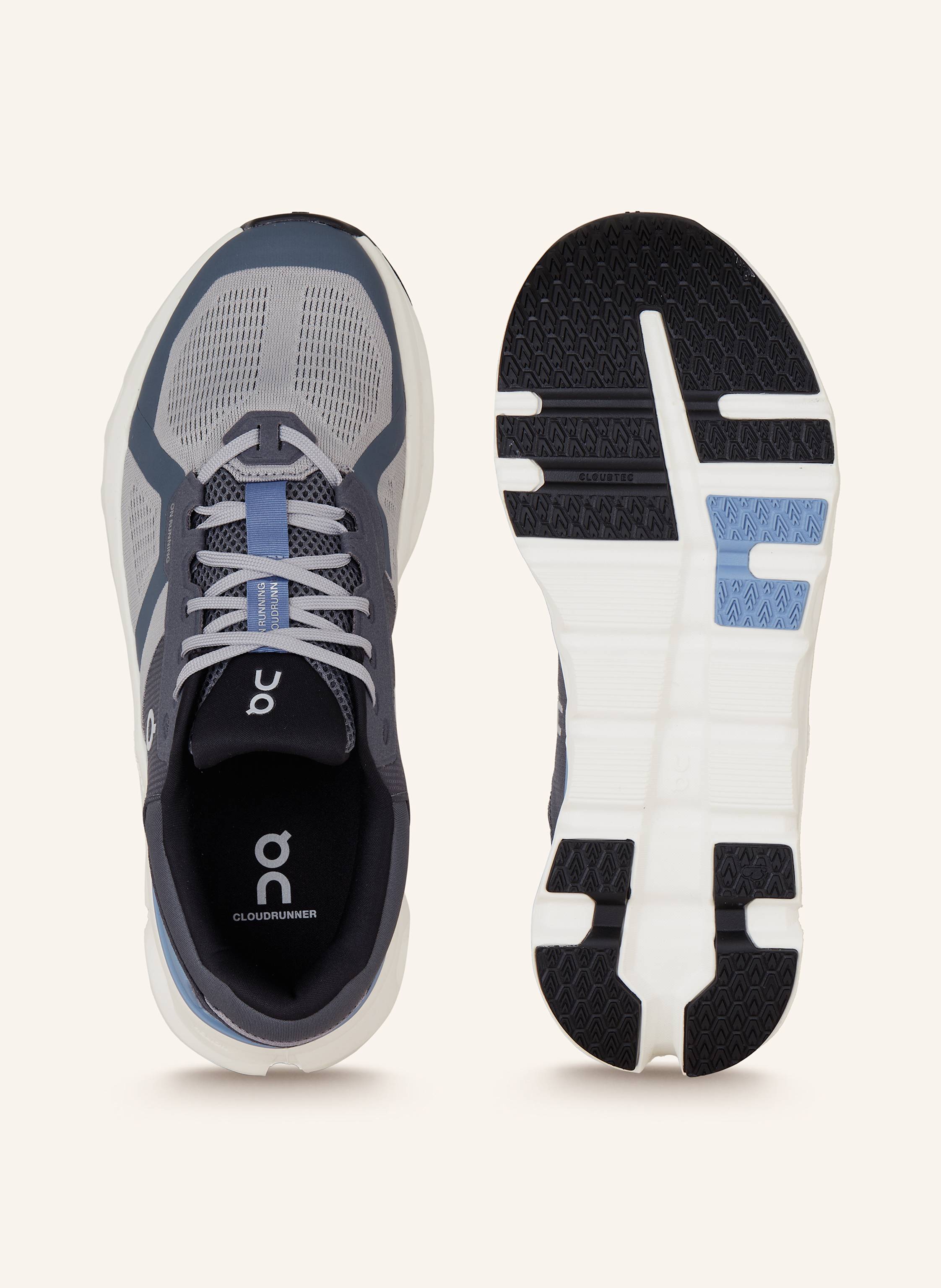 Thumbnail - On Laufschuhe Cloudrunner 2 blau