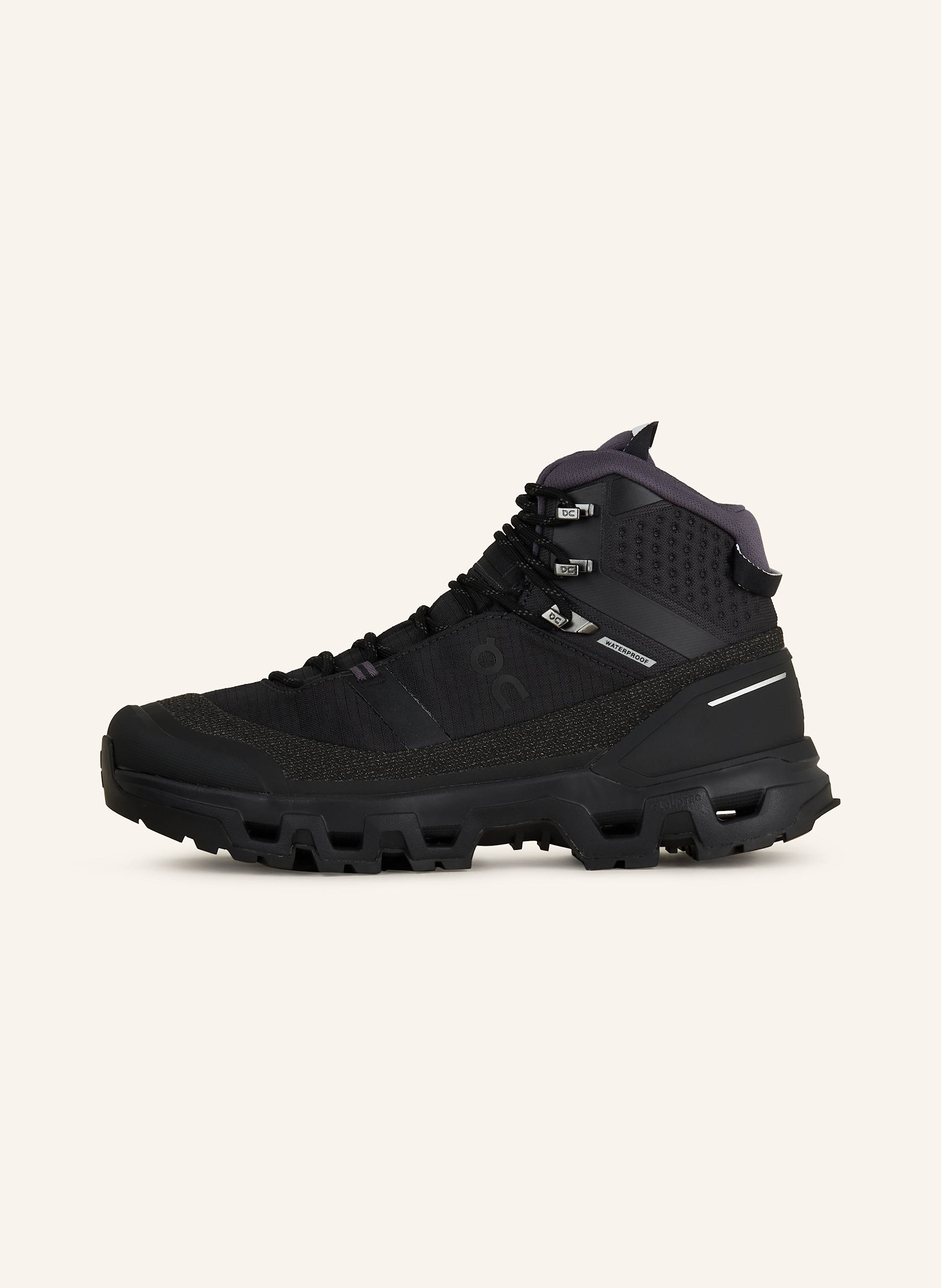 Thumbnail - On Wanderschuhe Cloudrock Trek Wp schwarz