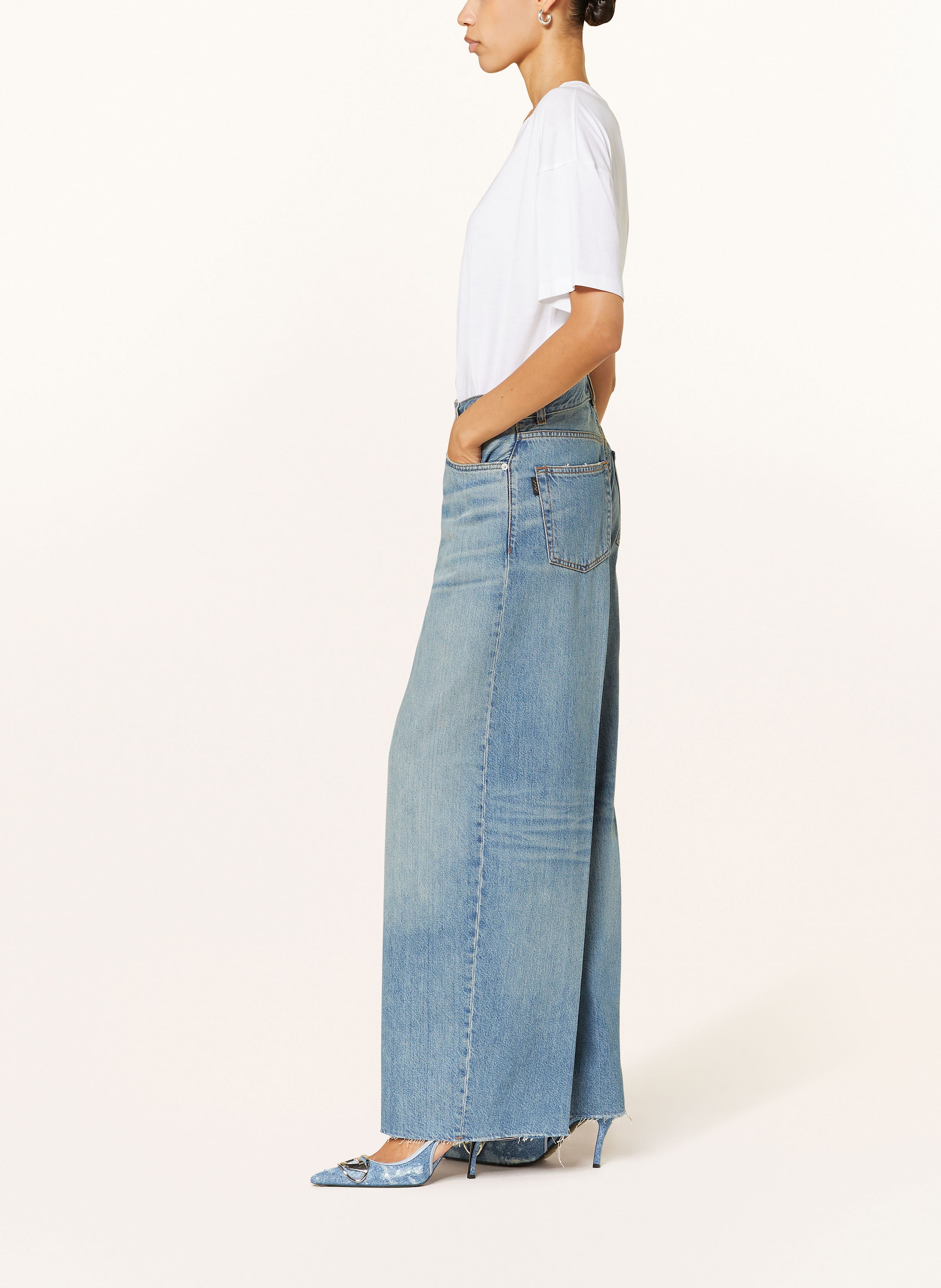 Thumbnail - Haikure Straight Jeans Bethany blau