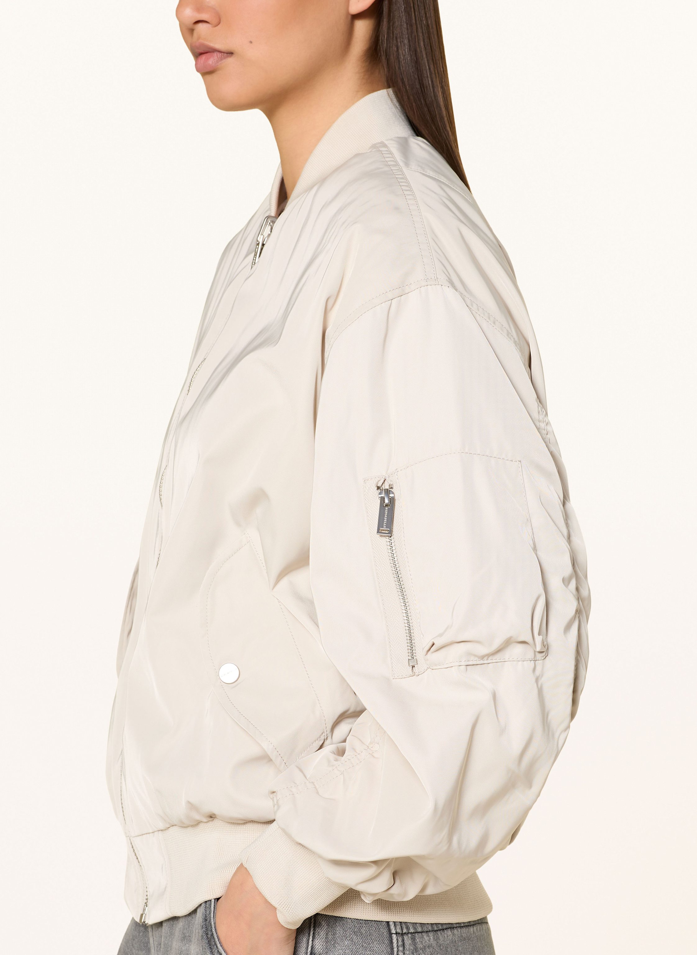 Thumbnail - Rino & Pelle Blouson Elyn Zum Wenden grau