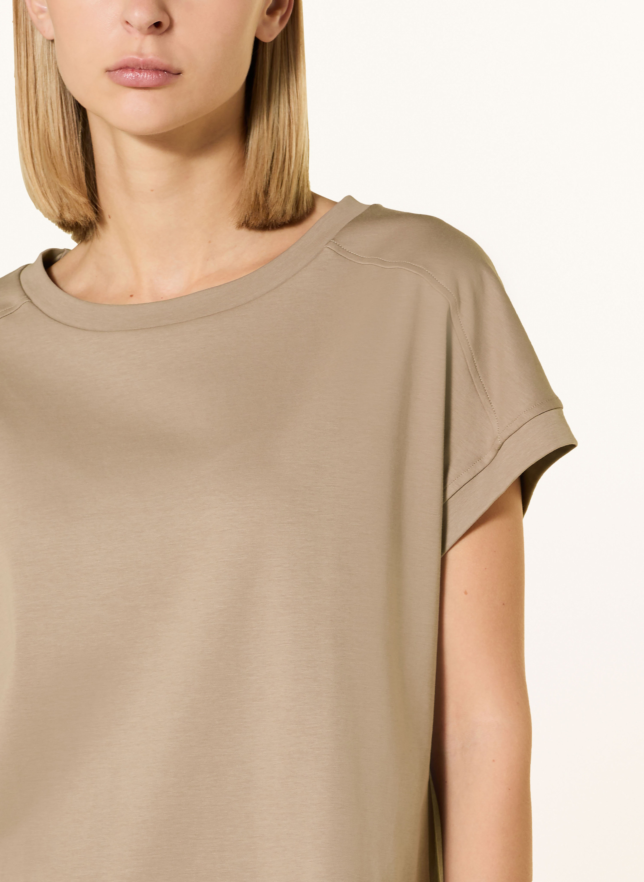 Thumbnail - Schiesser Lounge-Shirt Mix+Relax beige