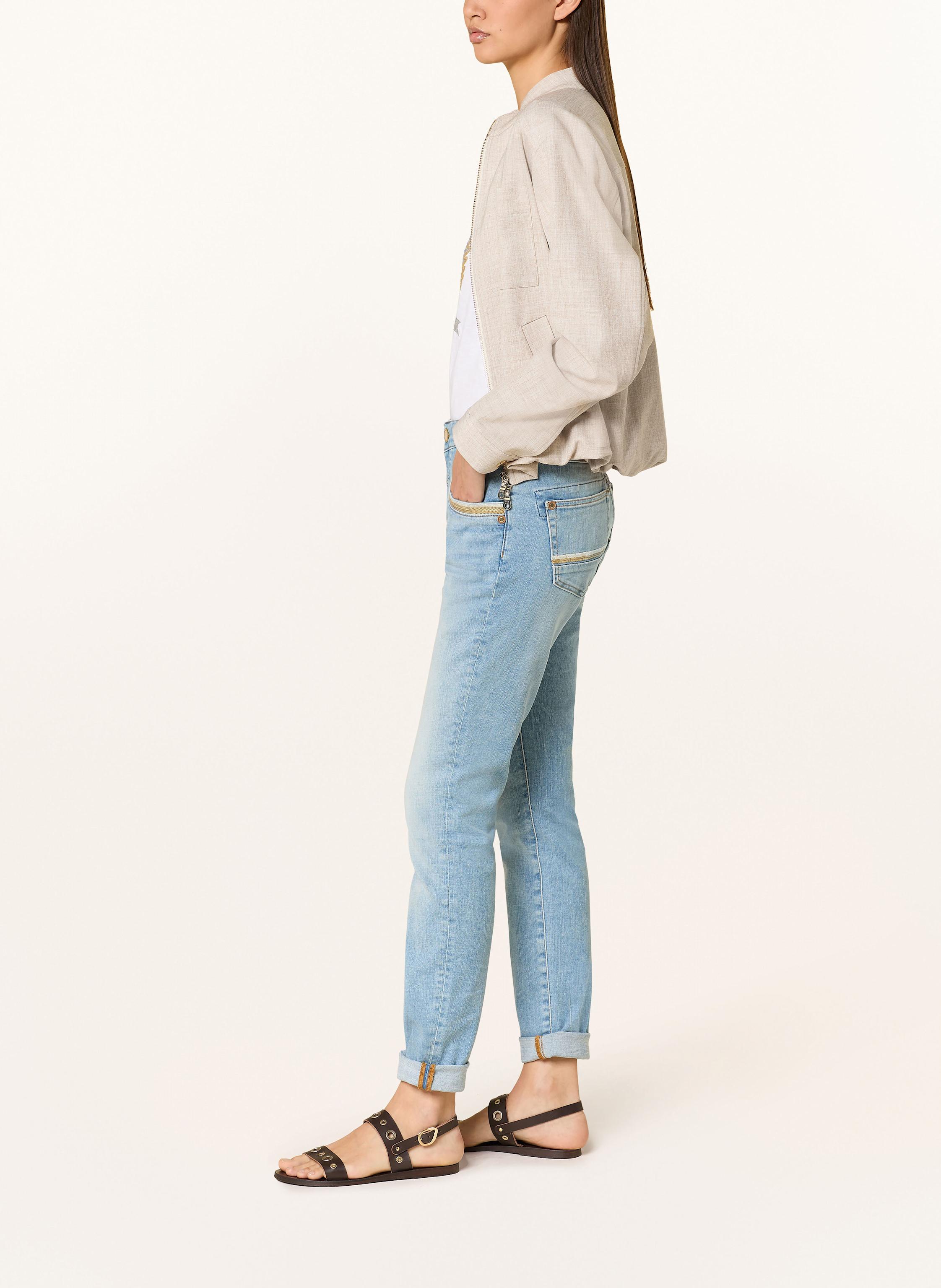 Thumbnail - Mos Mosh Straight Jeans Mmnaomi Mit Paillettenbesatz blau