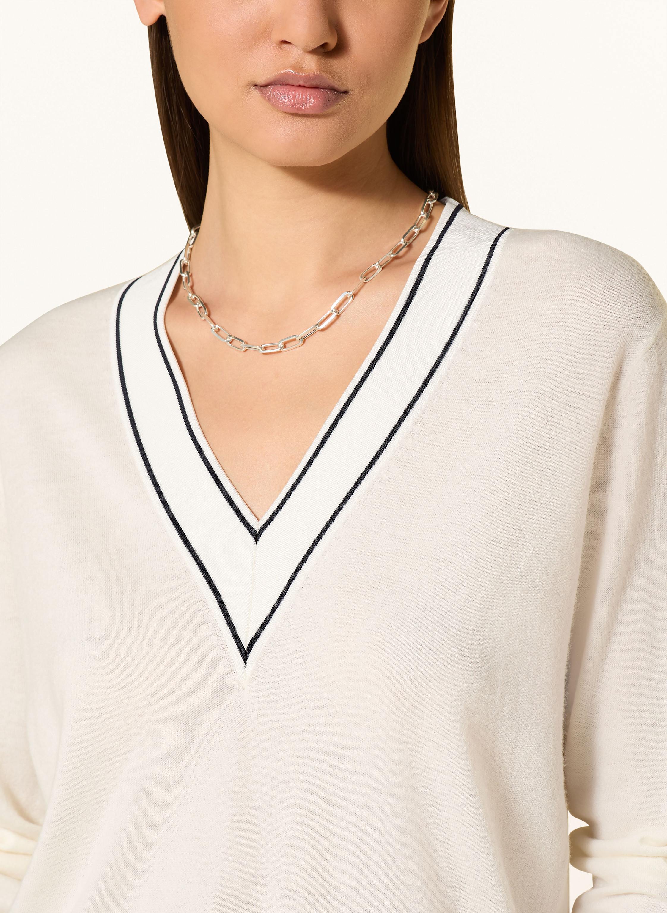 Thumbnail - Mos Mosh Pullover Mmrelena Aus Cashmere weiss