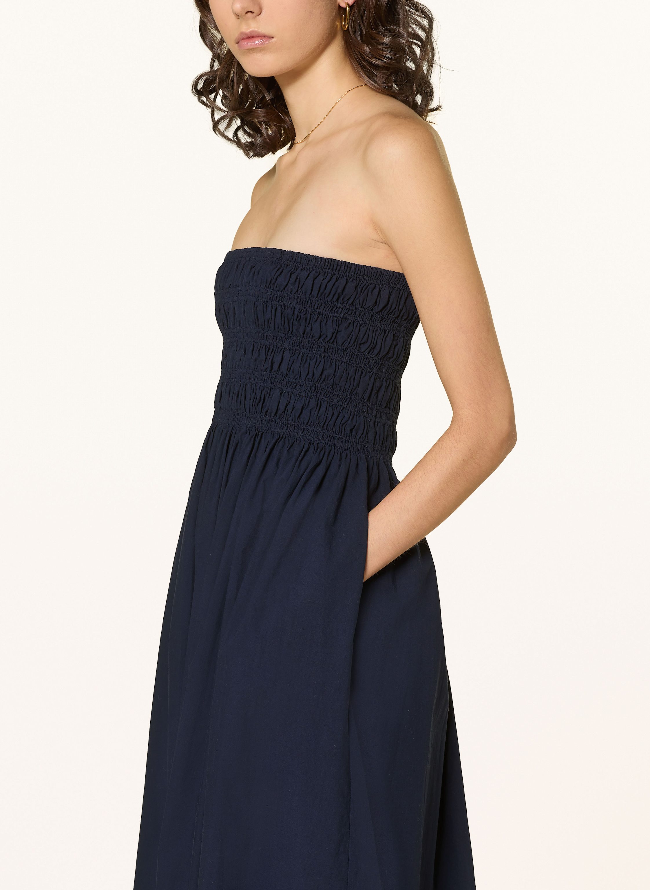 Thumbnail - Juvia Off-Shoulder-Kleid Priscilla blau