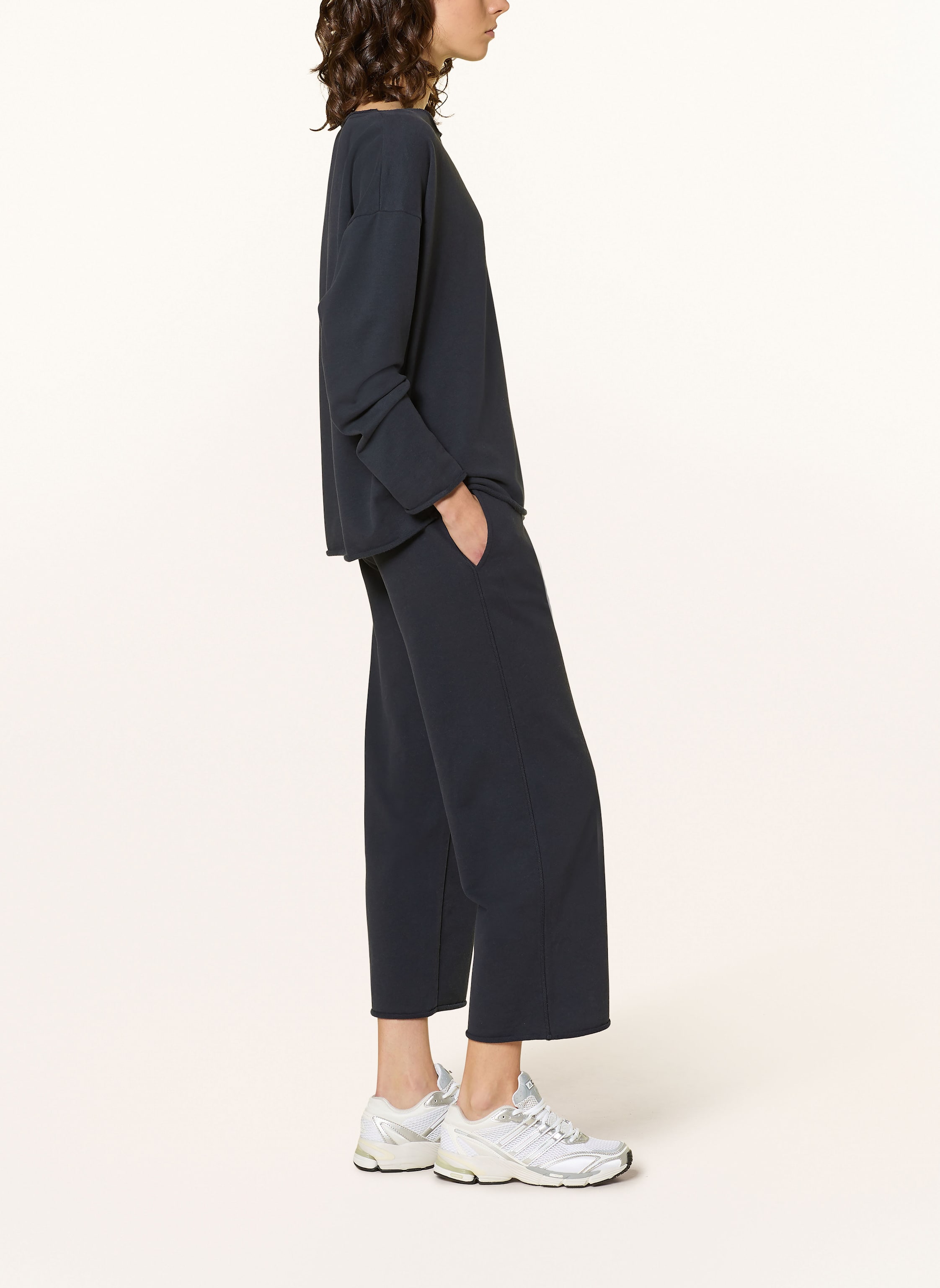 Thumbnail - Juvia 7/8-Sweatpants Merle blau