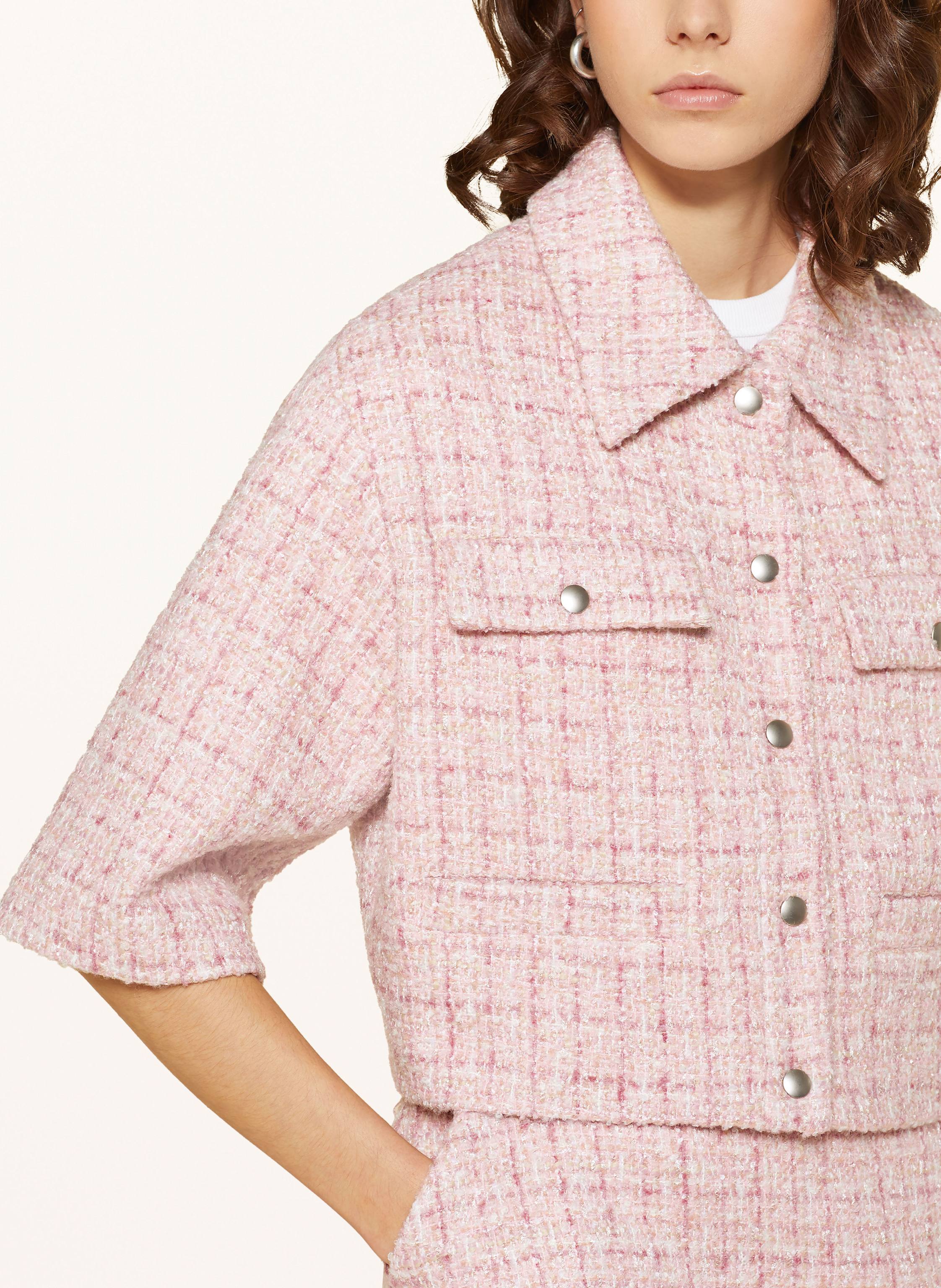 Thumbnail - Mrs & Hugs Hemdbluse Aus Tweed pink