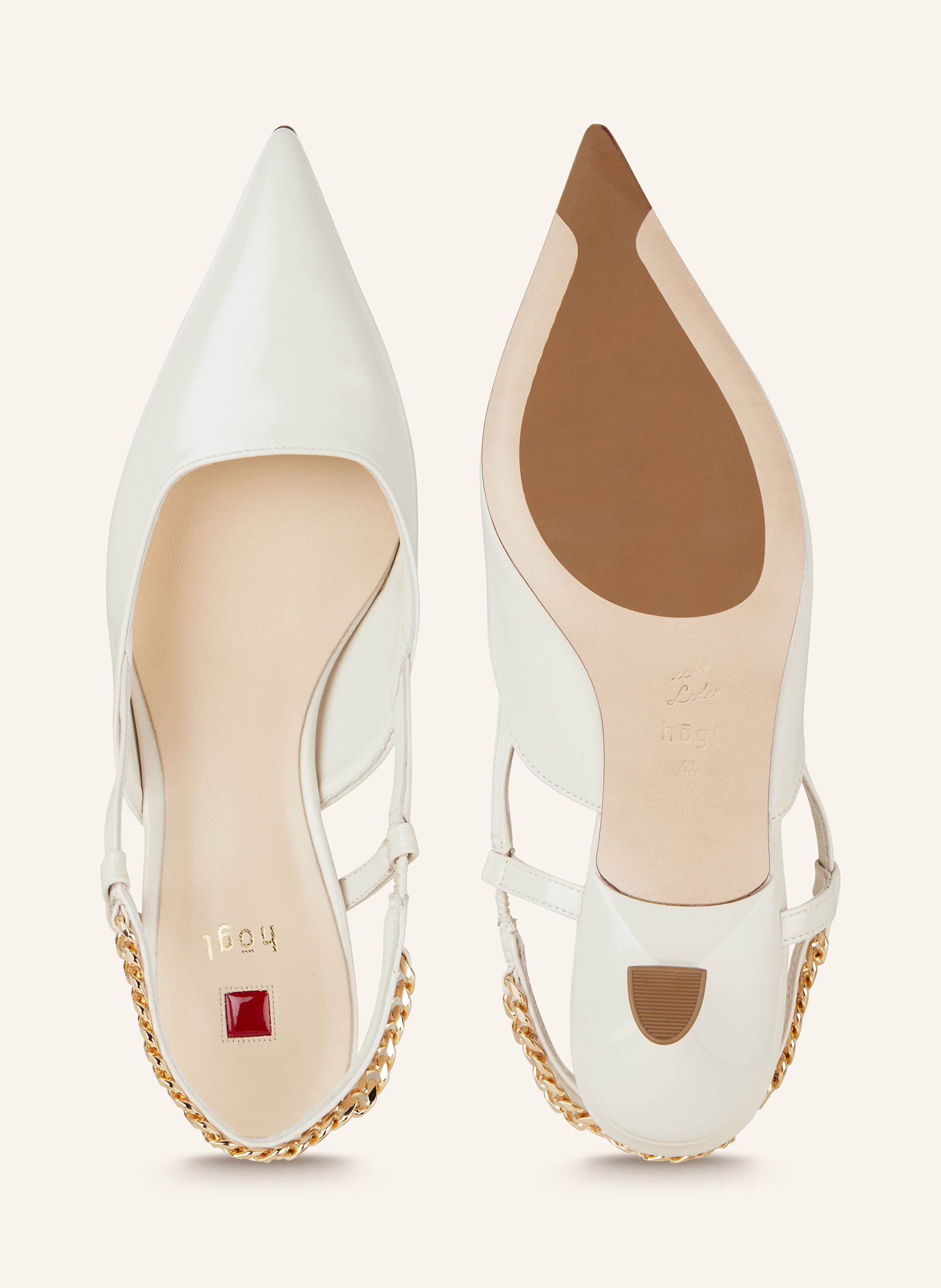 Thumbnail - Högl Slingpumps weiss