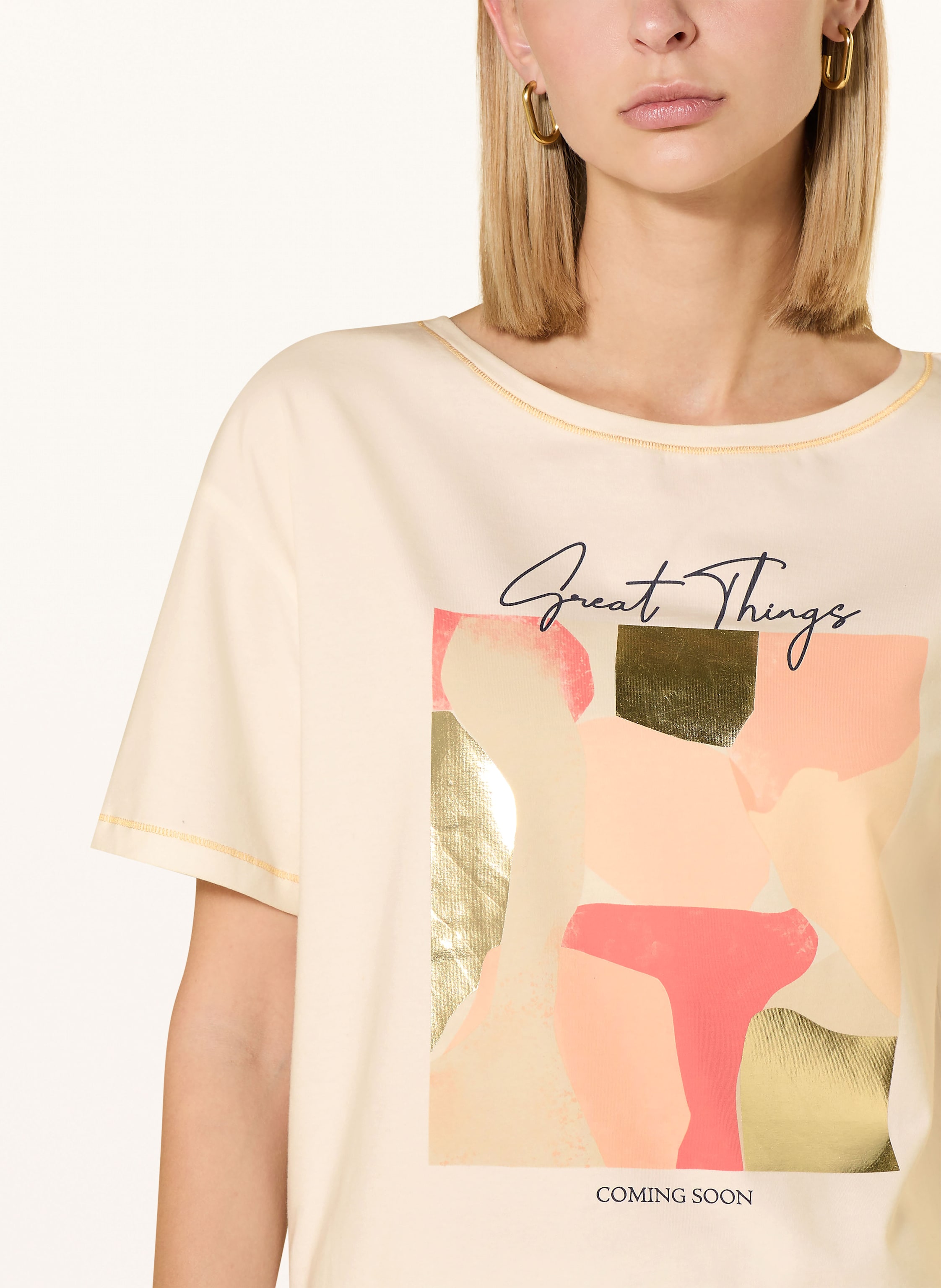 Thumbnail - S.Oliver Black Label T-Shirt weiss