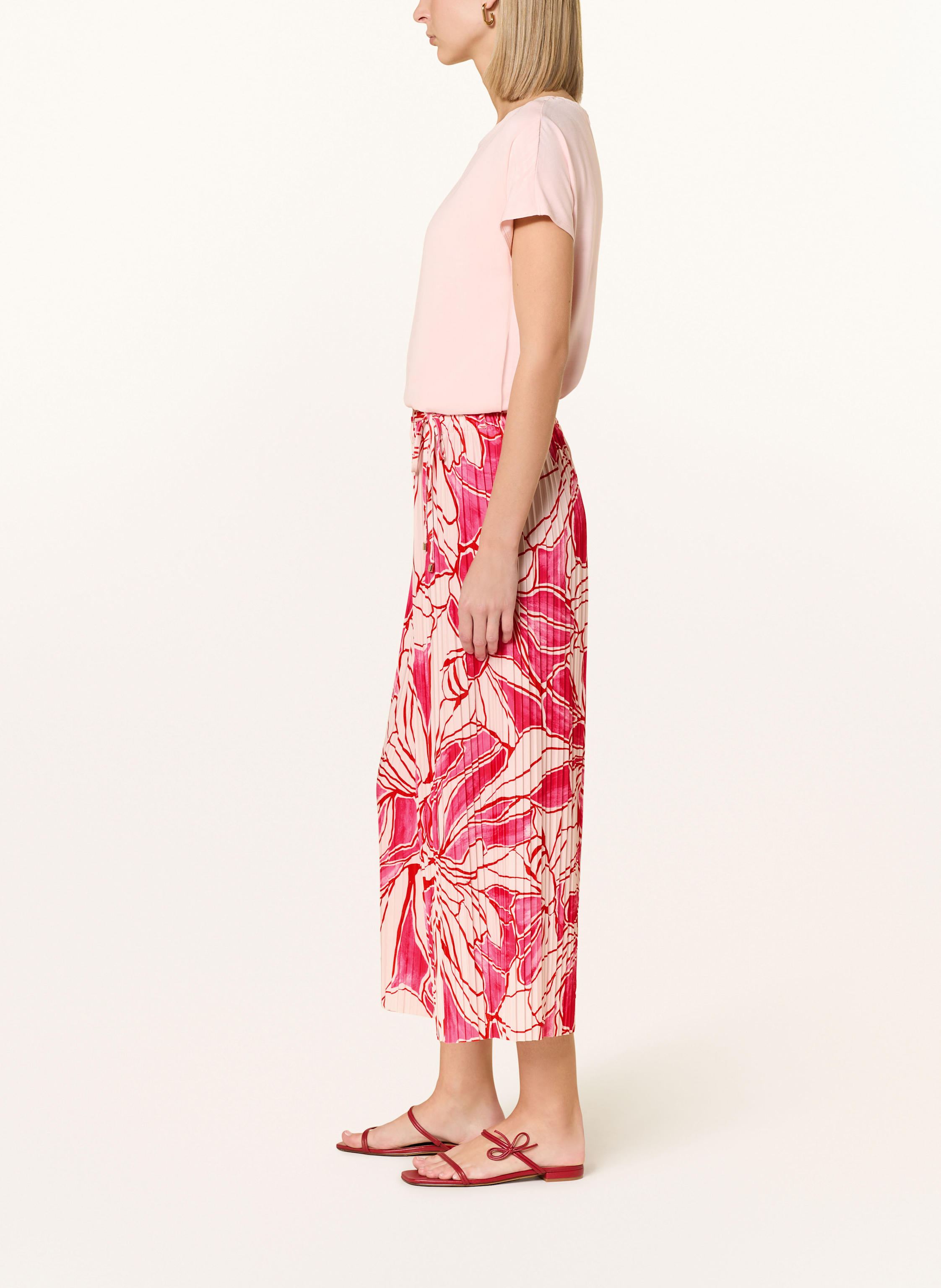 Thumbnail - S.Oliver Black Label Culotte Mit Plissees rosa