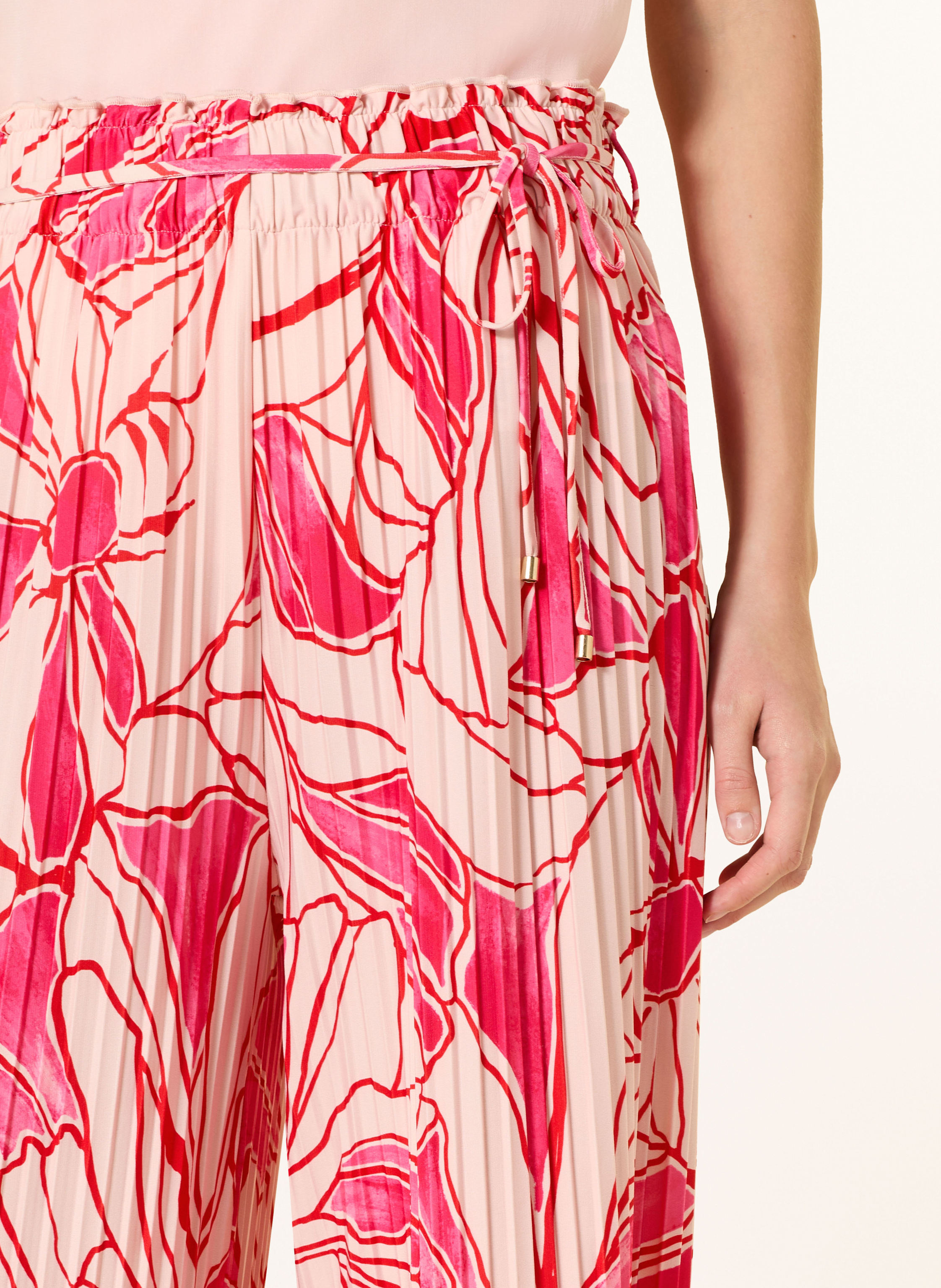 Thumbnail - S.Oliver Black Label Culotte Mit Plissees rosa