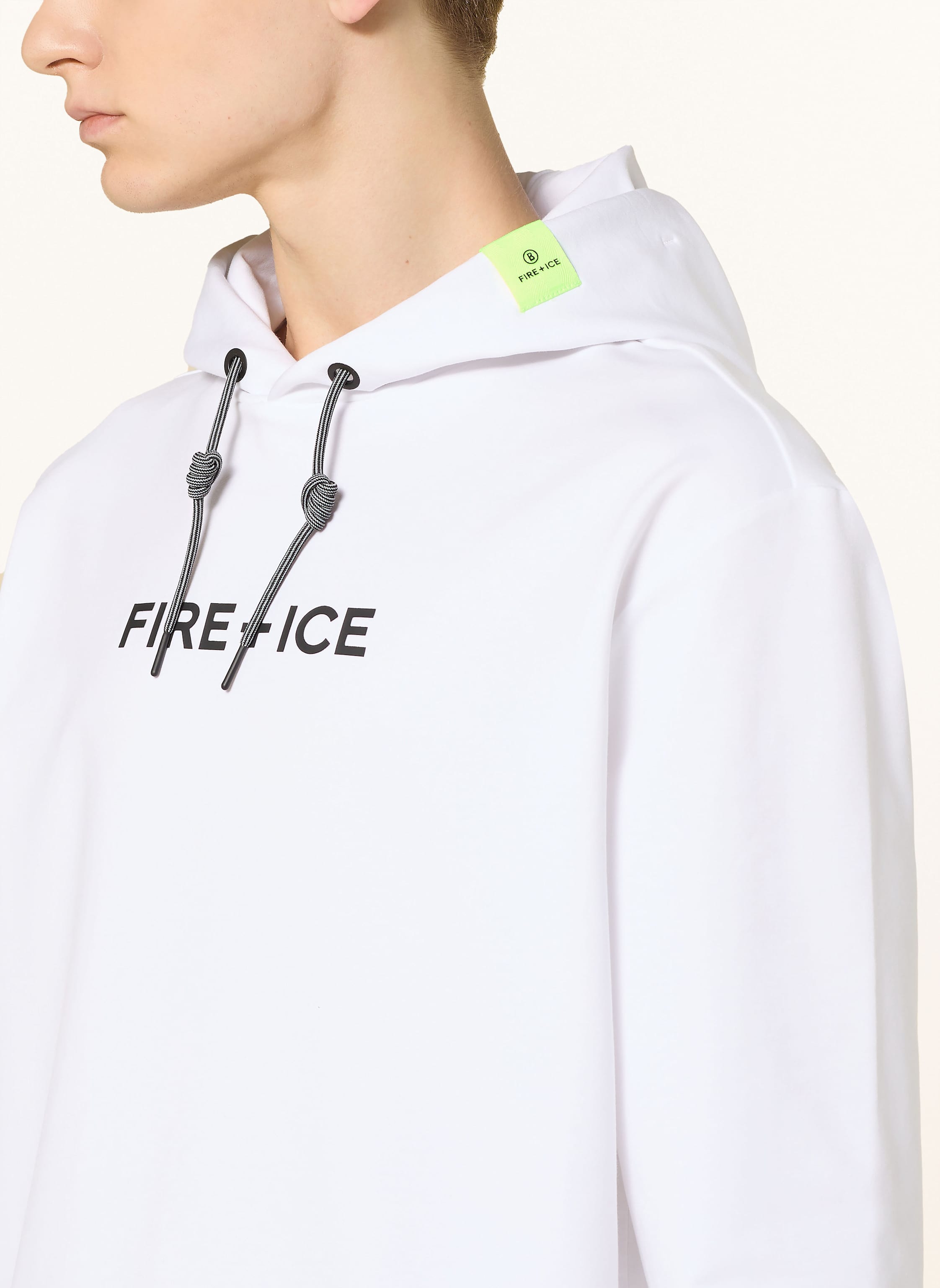 Thumbnail - Fire+Ice Hoodie Cadell weiss