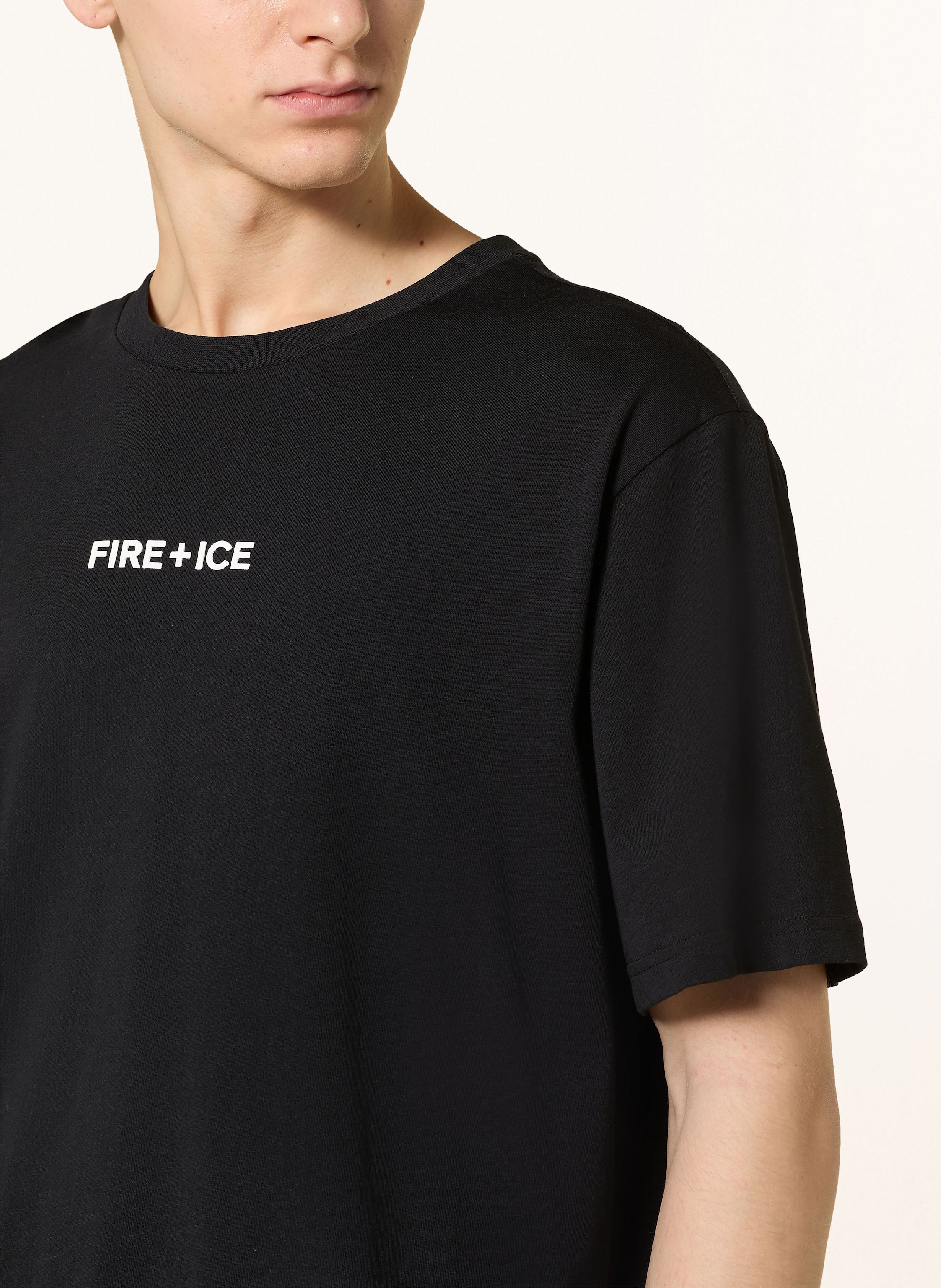 Thumbnail - Fire+Ice T-Shirt mick3 schwarz
