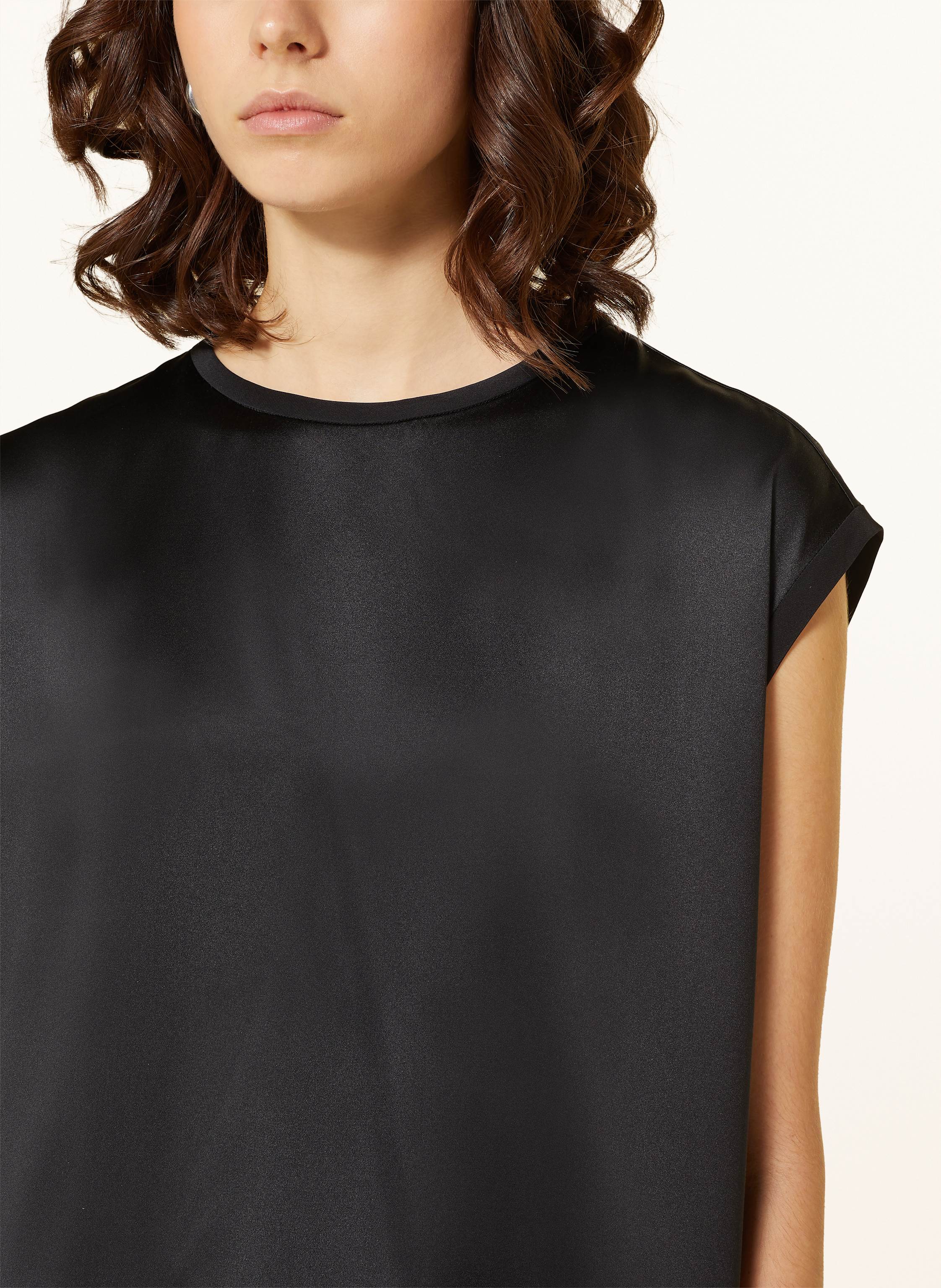 Thumbnail - Lisa Yang Blusentop Aus Seide blau