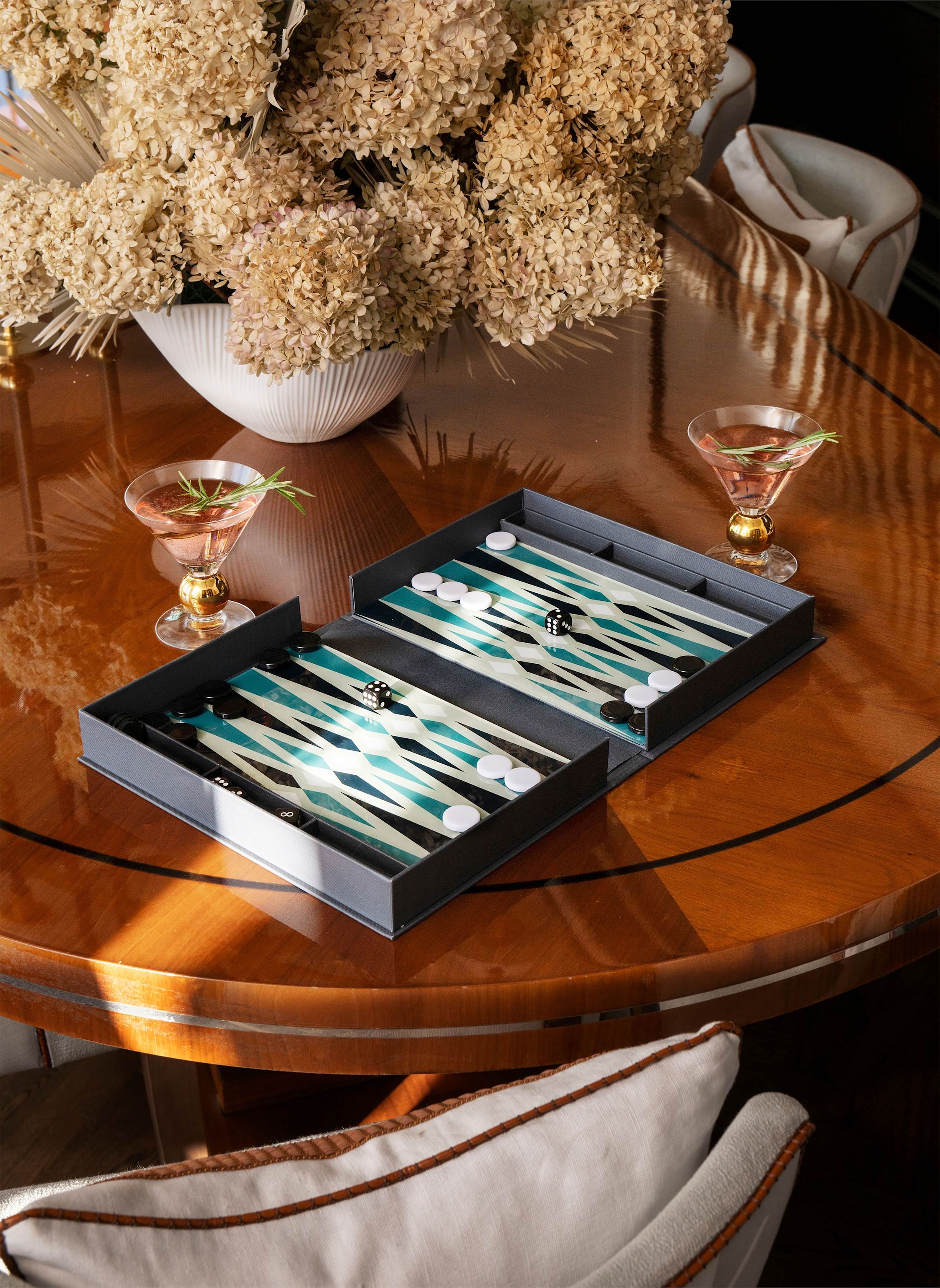 Thumbnail - Printworks Brettspiel Backgammon grau