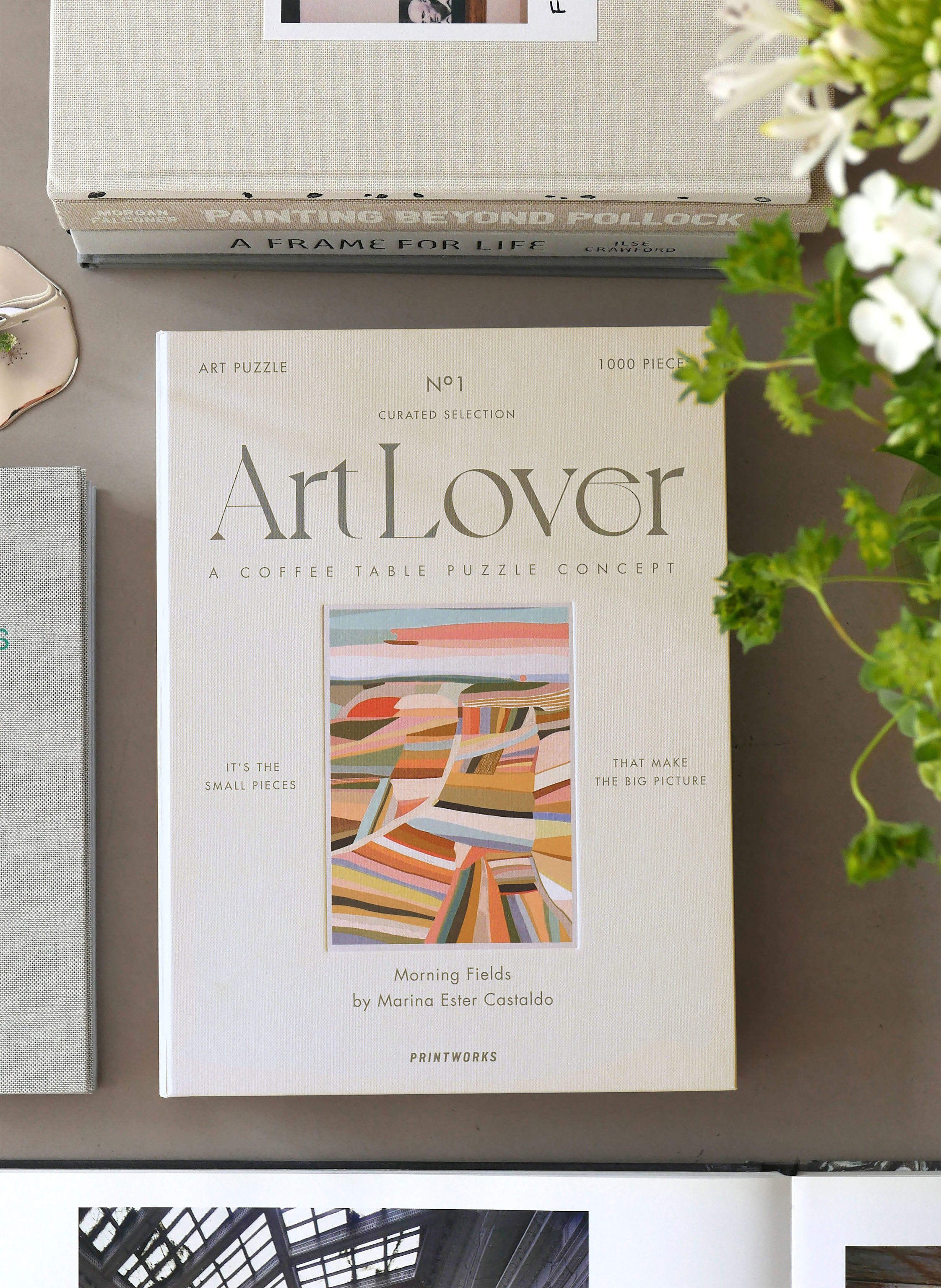 Thumbnail - Printworks Puzzle Art Lover grau