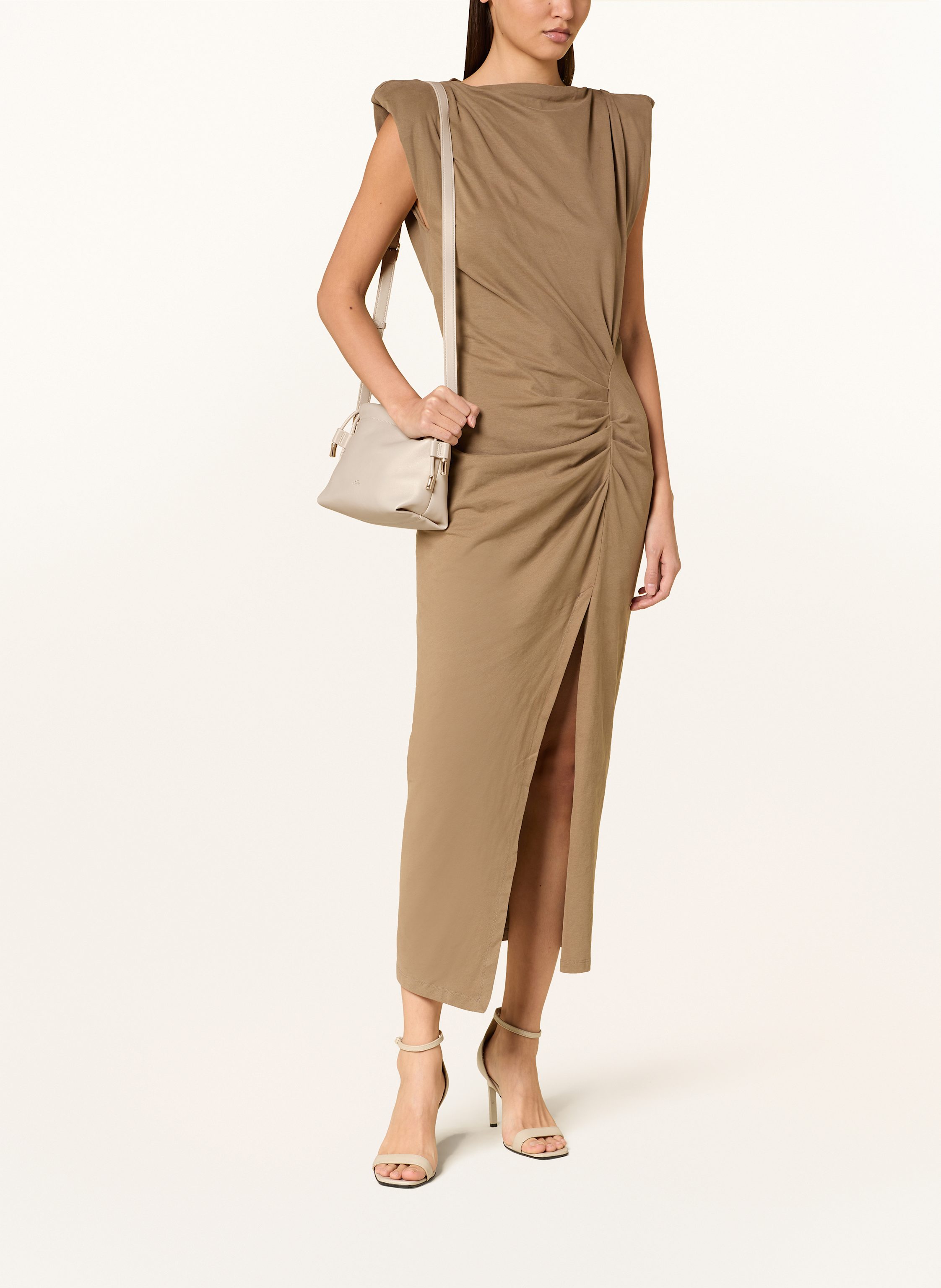 Thumbnail - A.P.C. Beuteltasche Ninon Mini beige