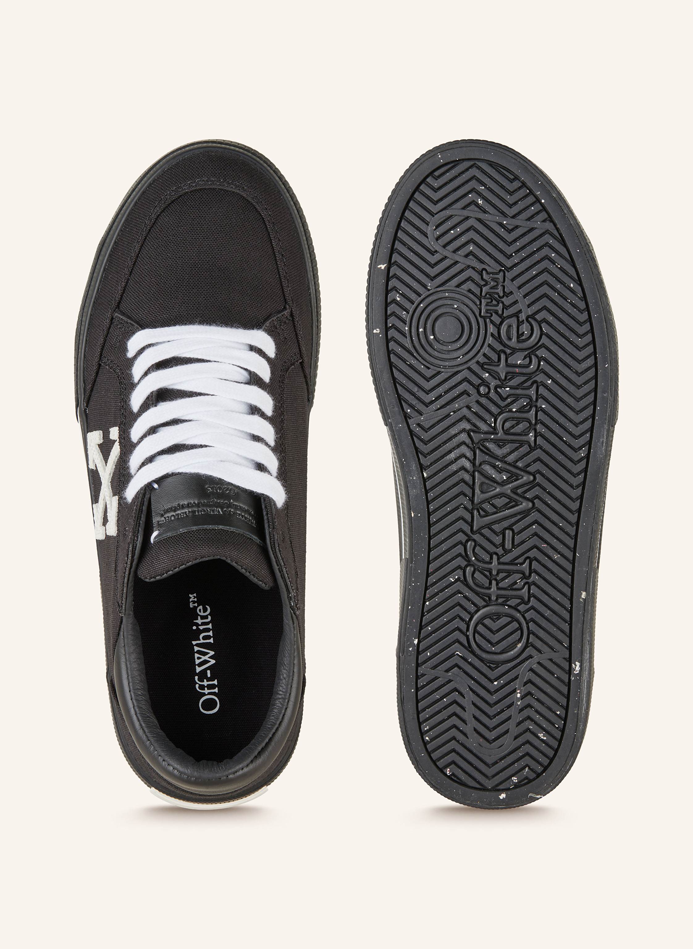 Thumbnail - Off-White Sneaker New Low Vulcanized schwarz