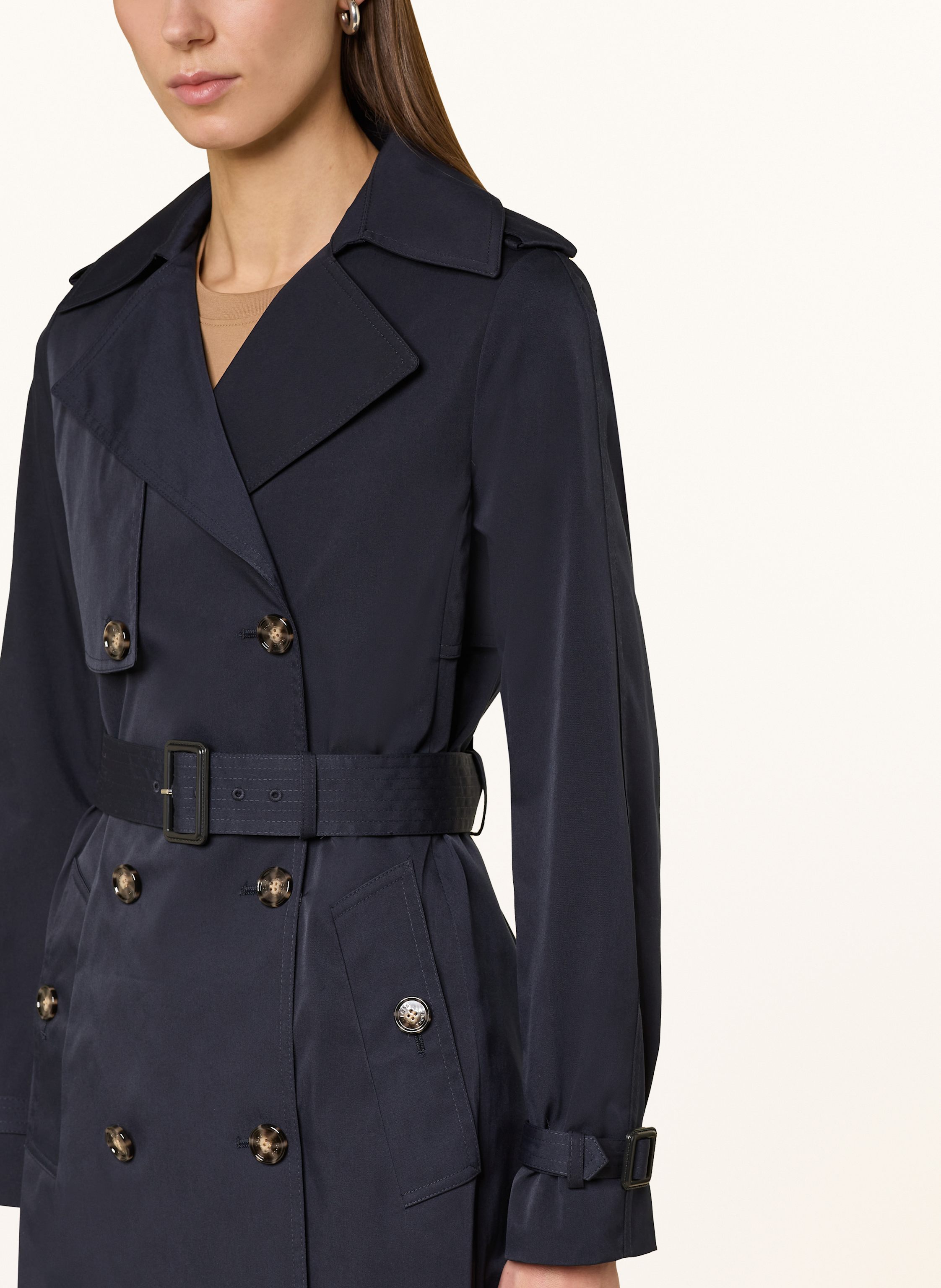 Thumbnail - Boss Trenchcoat Conry blau