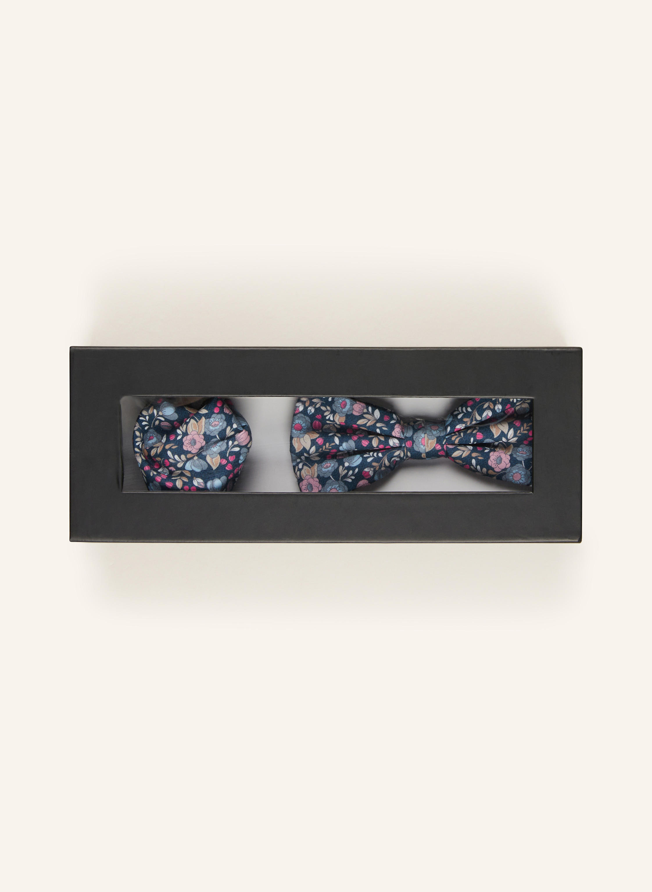 Thumbnail - Paul Set: Fliege Und Einstecktuch blau