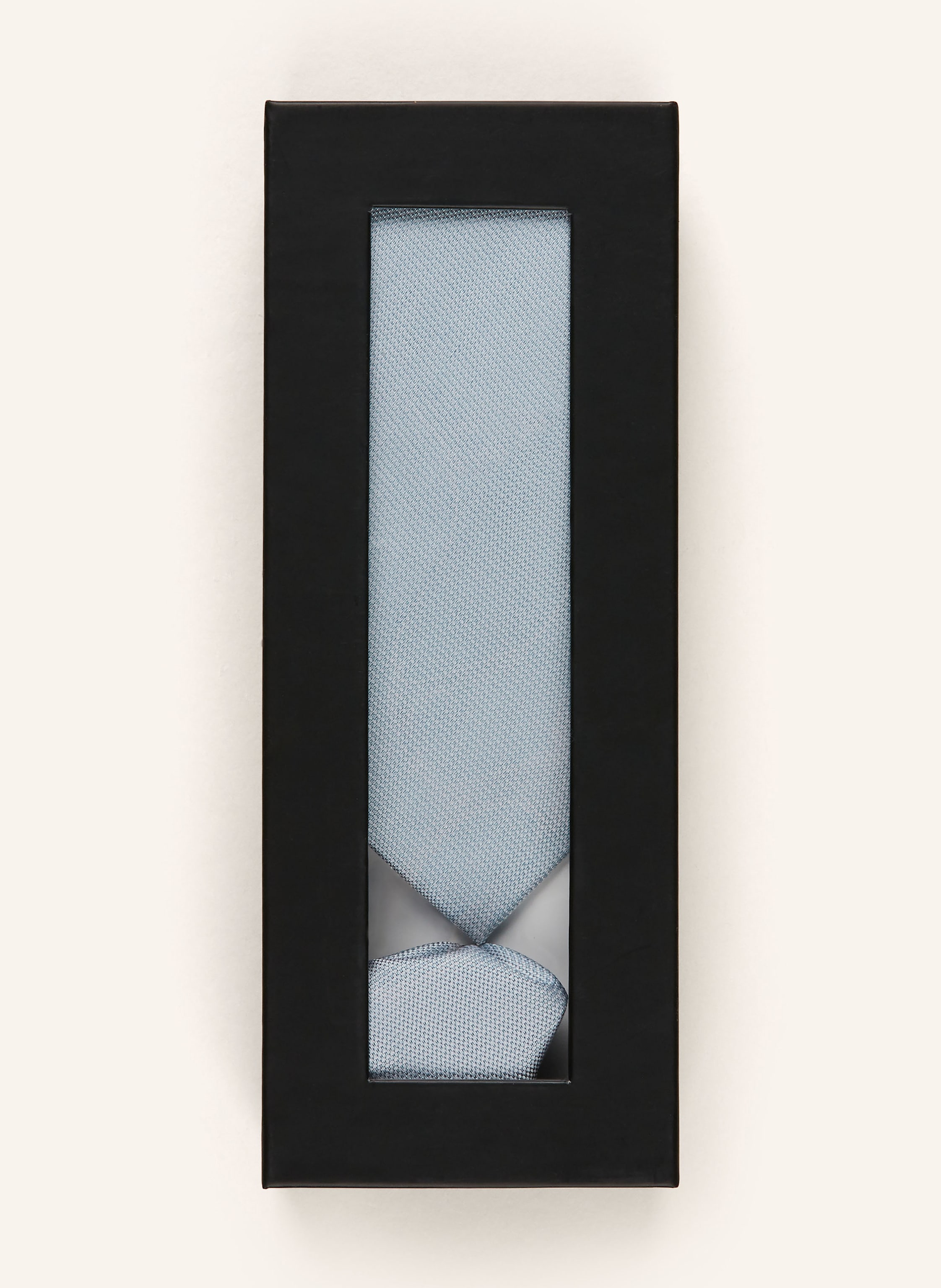 Thumbnail - Paul Set: Krawatte Und Einstecktuch blau