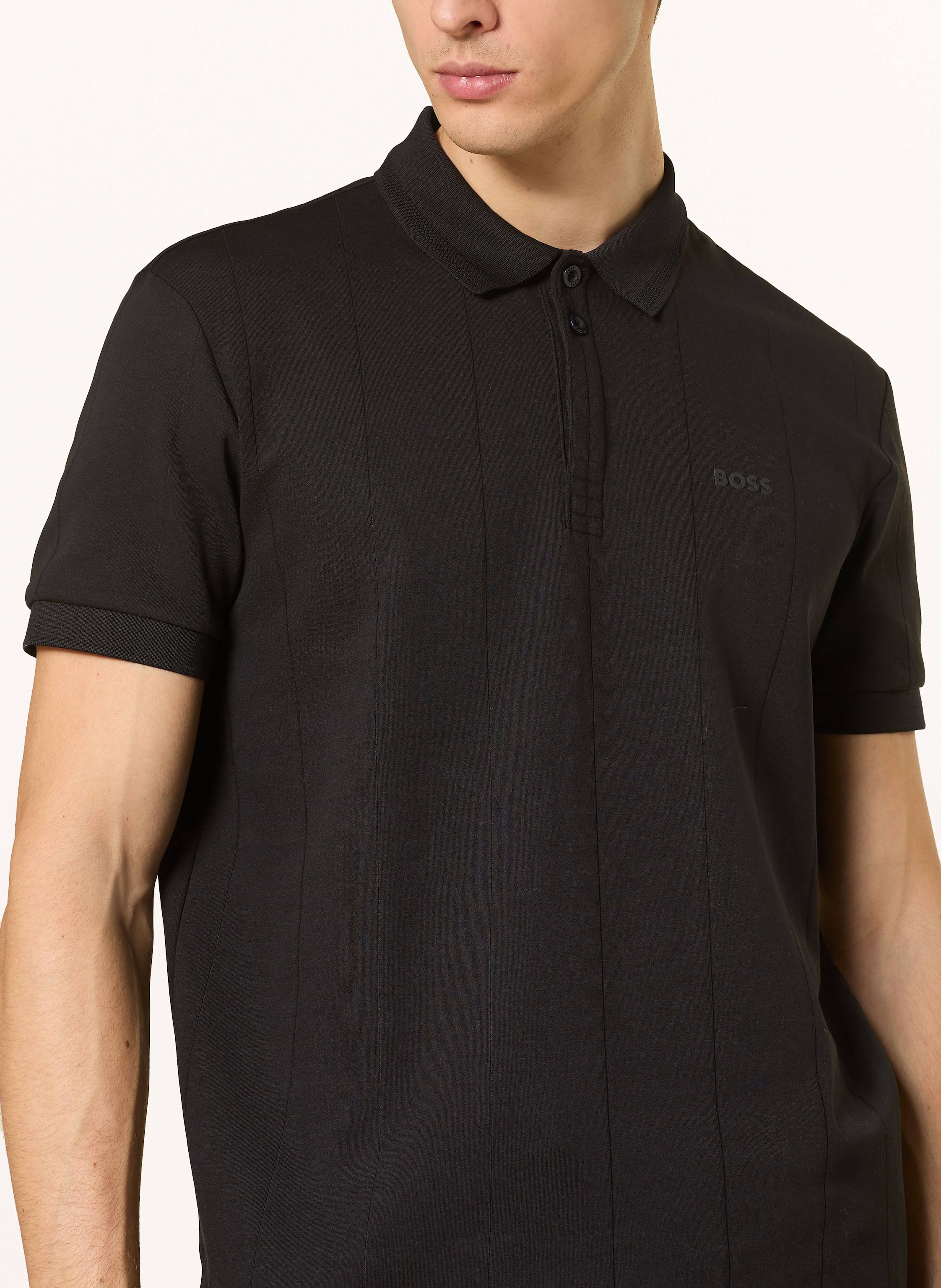 Thumbnail - Boss Jersey-Poloshirt Paddy Curved Regular Fit schwarz