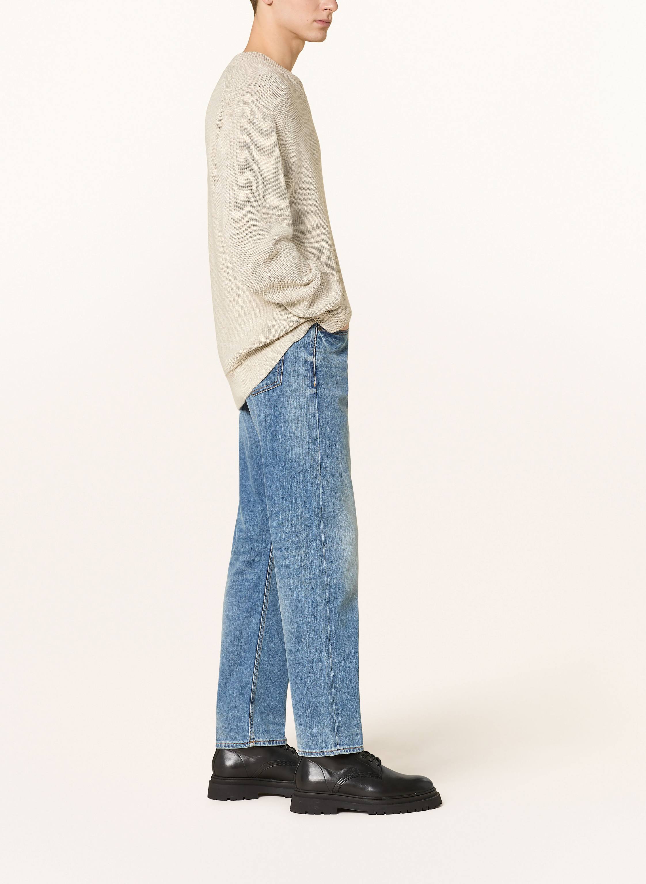 Thumbnail - Boss Jeans Troy Selvedge Regular Tapered Fit blau