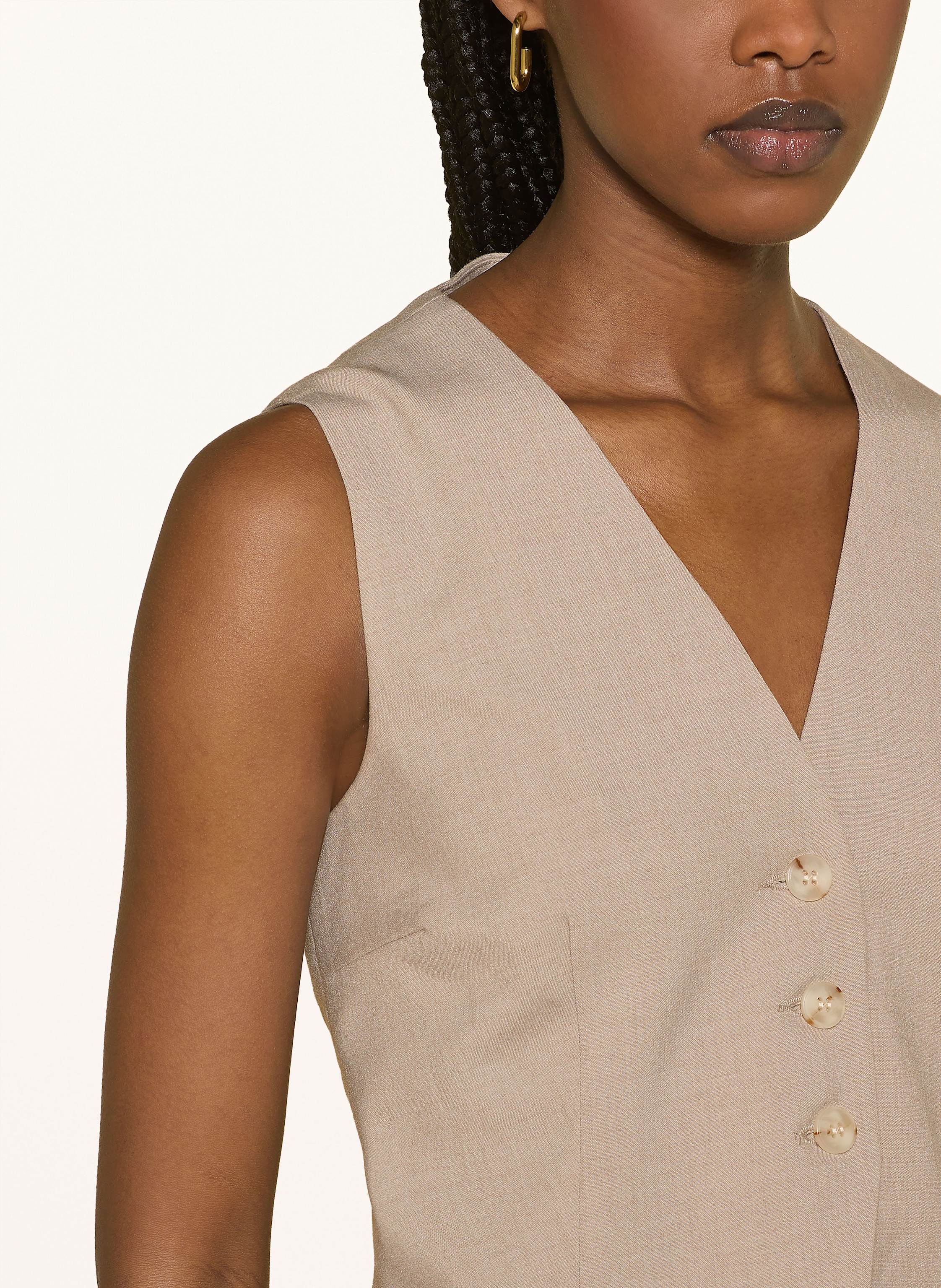 Thumbnail - Mrs & Hugs Blazerweste beige