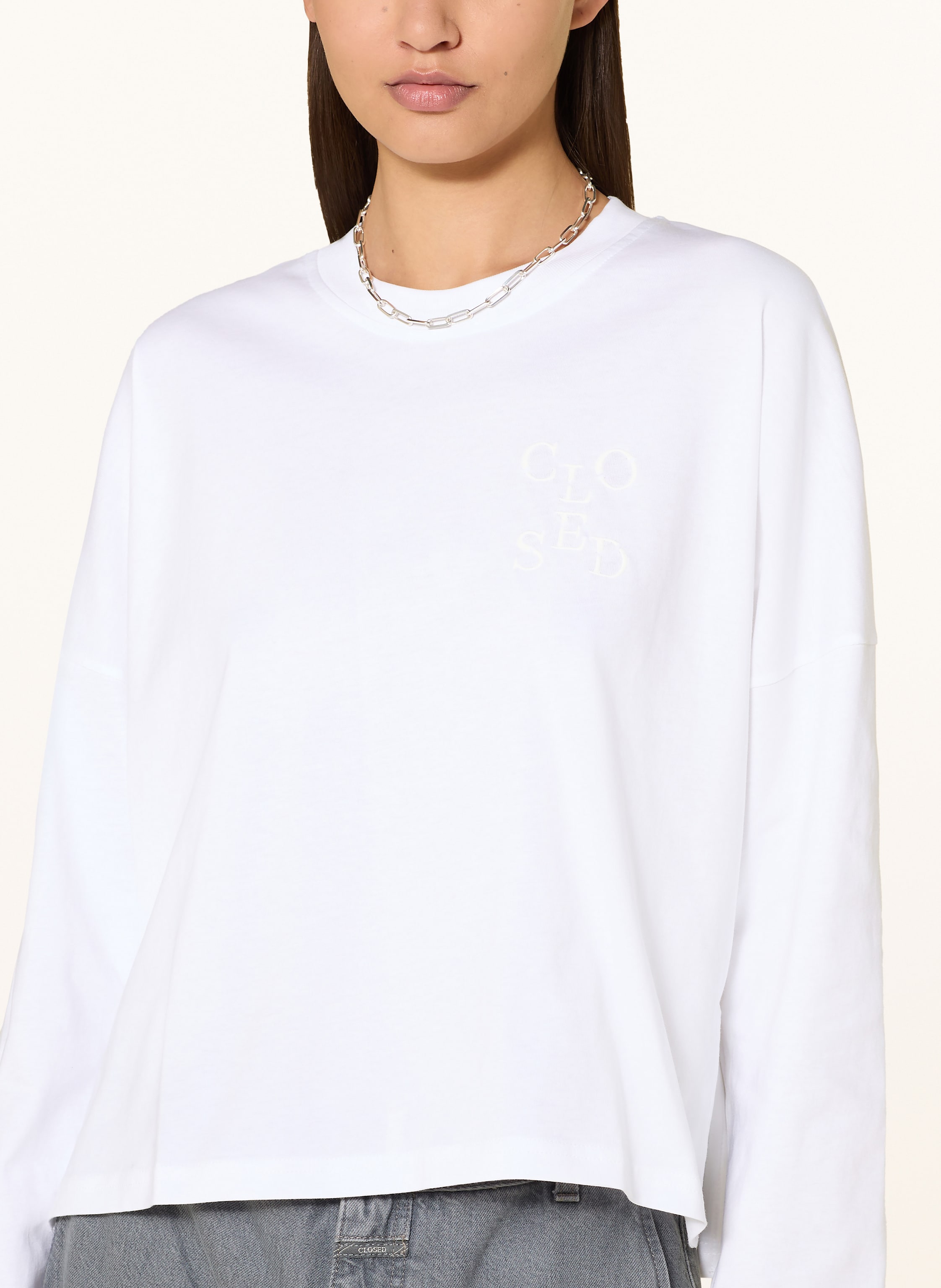 Thumbnail - Closed Longsleeve weiss