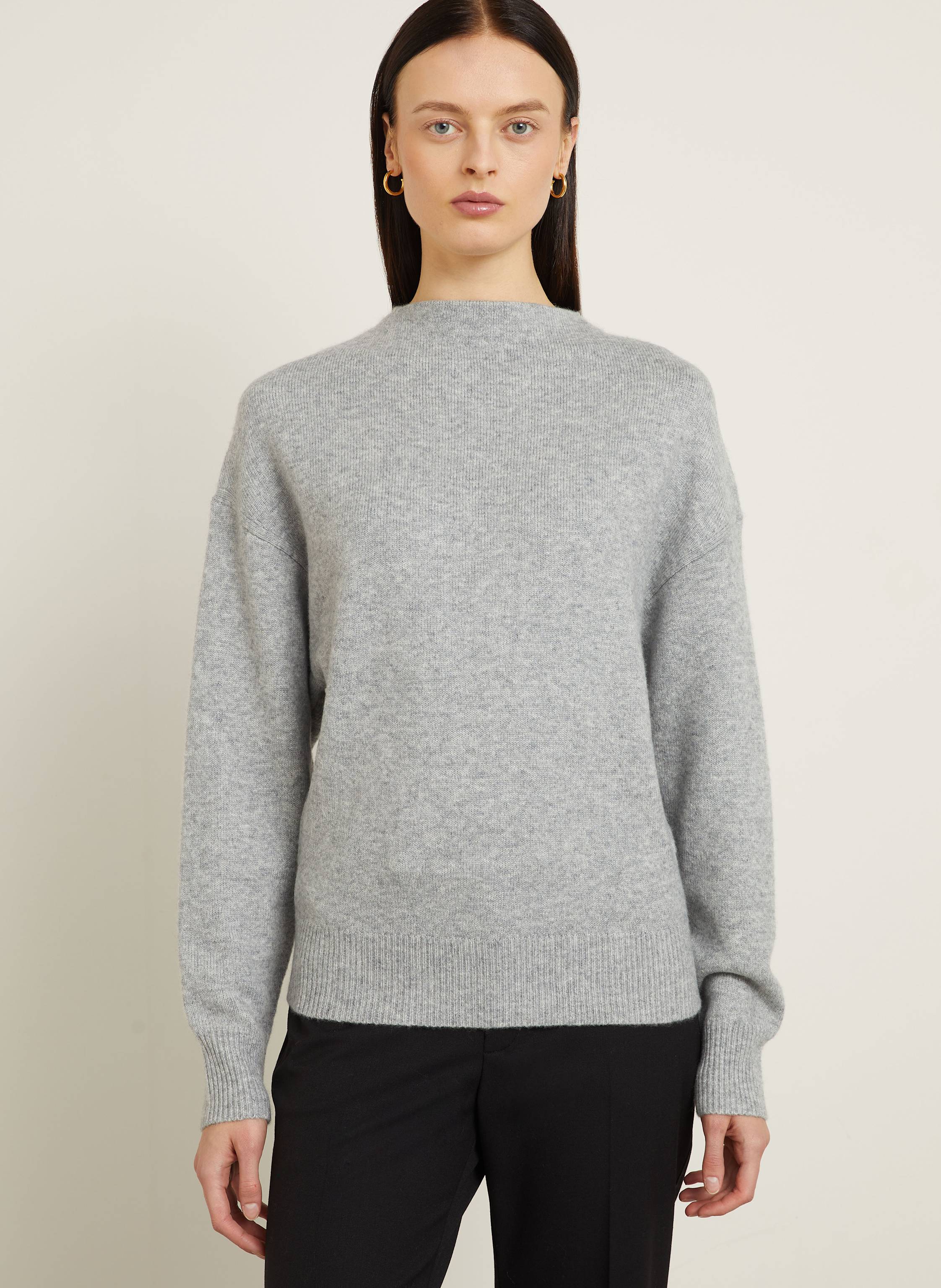Thumbnail - Proenza Schouler Cashmere-Pullover Bria grau