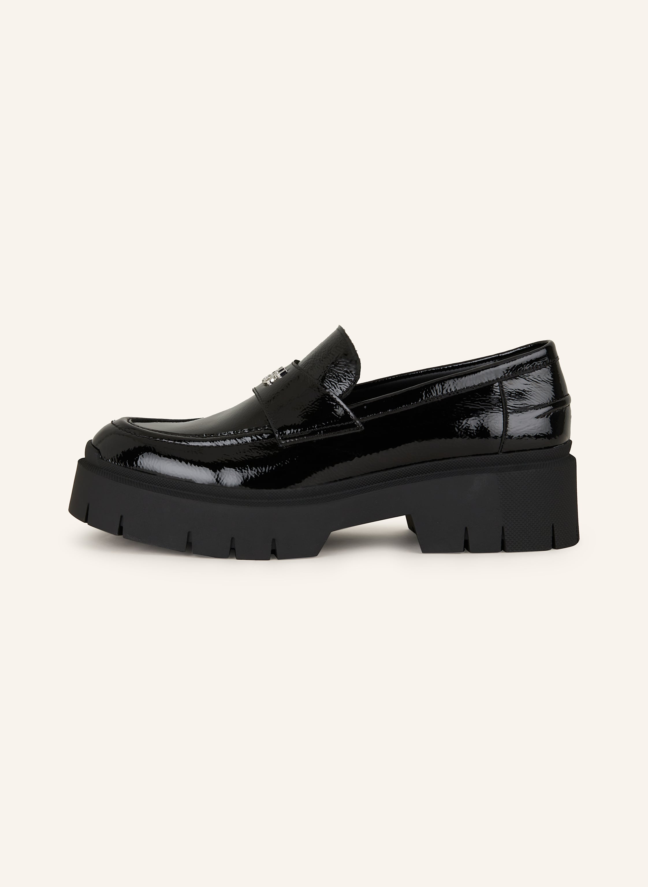 Thumbnail - Hugo Plateauloafer Kris schwarz