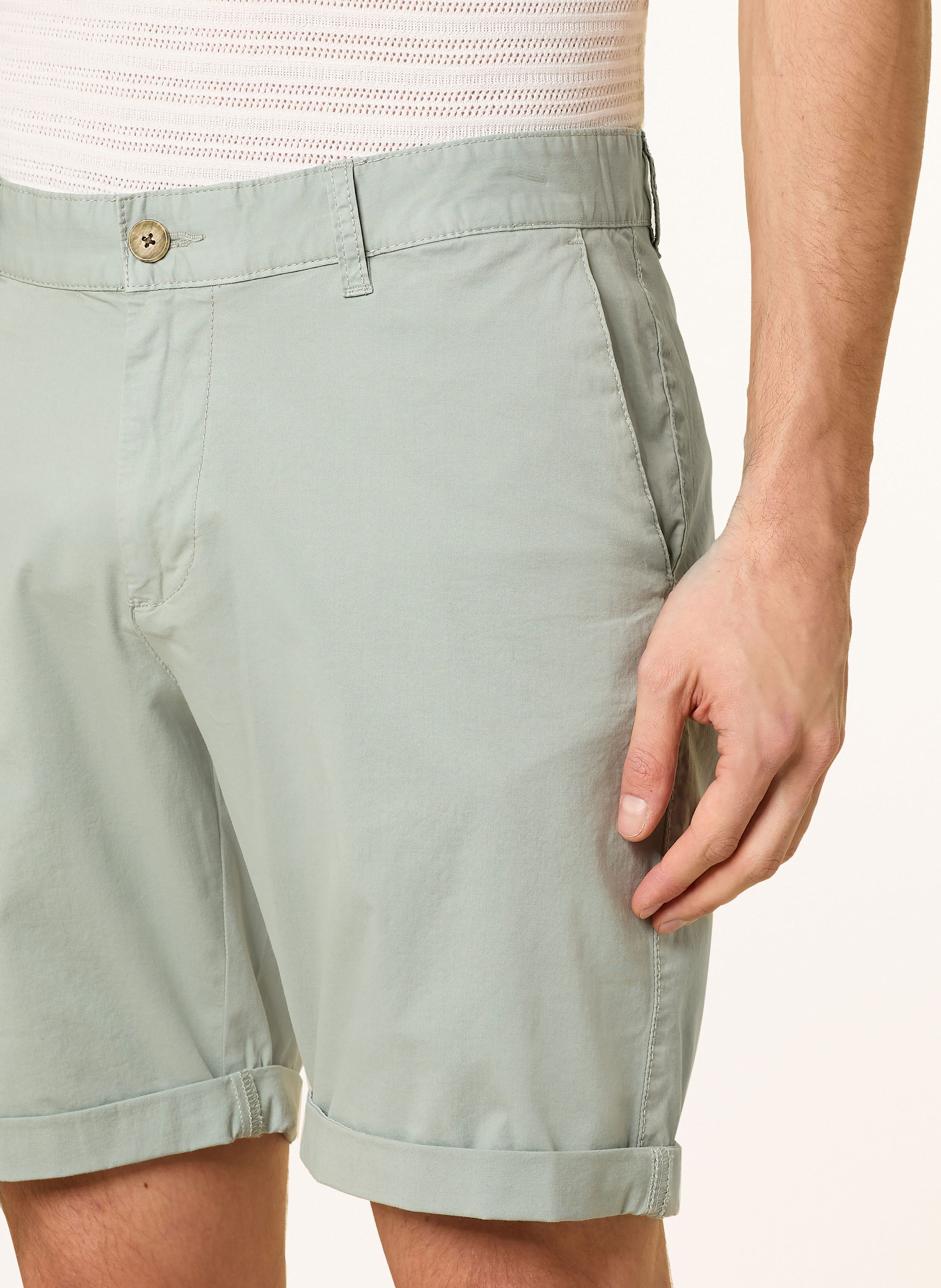 Thumbnail - Strokesman's Chinoshorts Slim Fit gruen