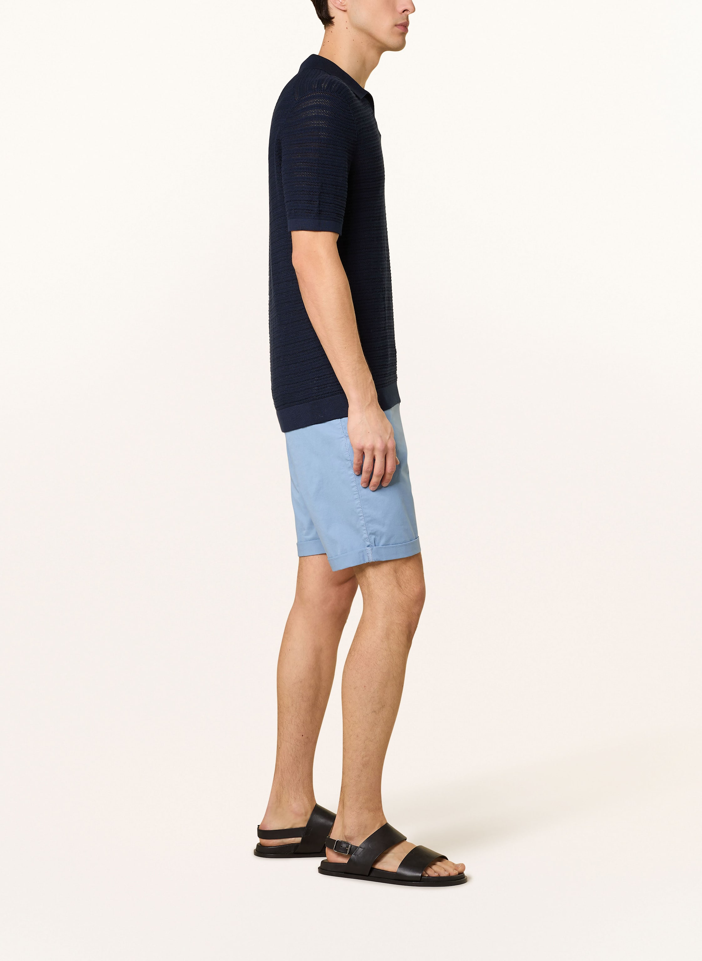 Thumbnail - Strokesman's Chinoshorts Slim Fit blau