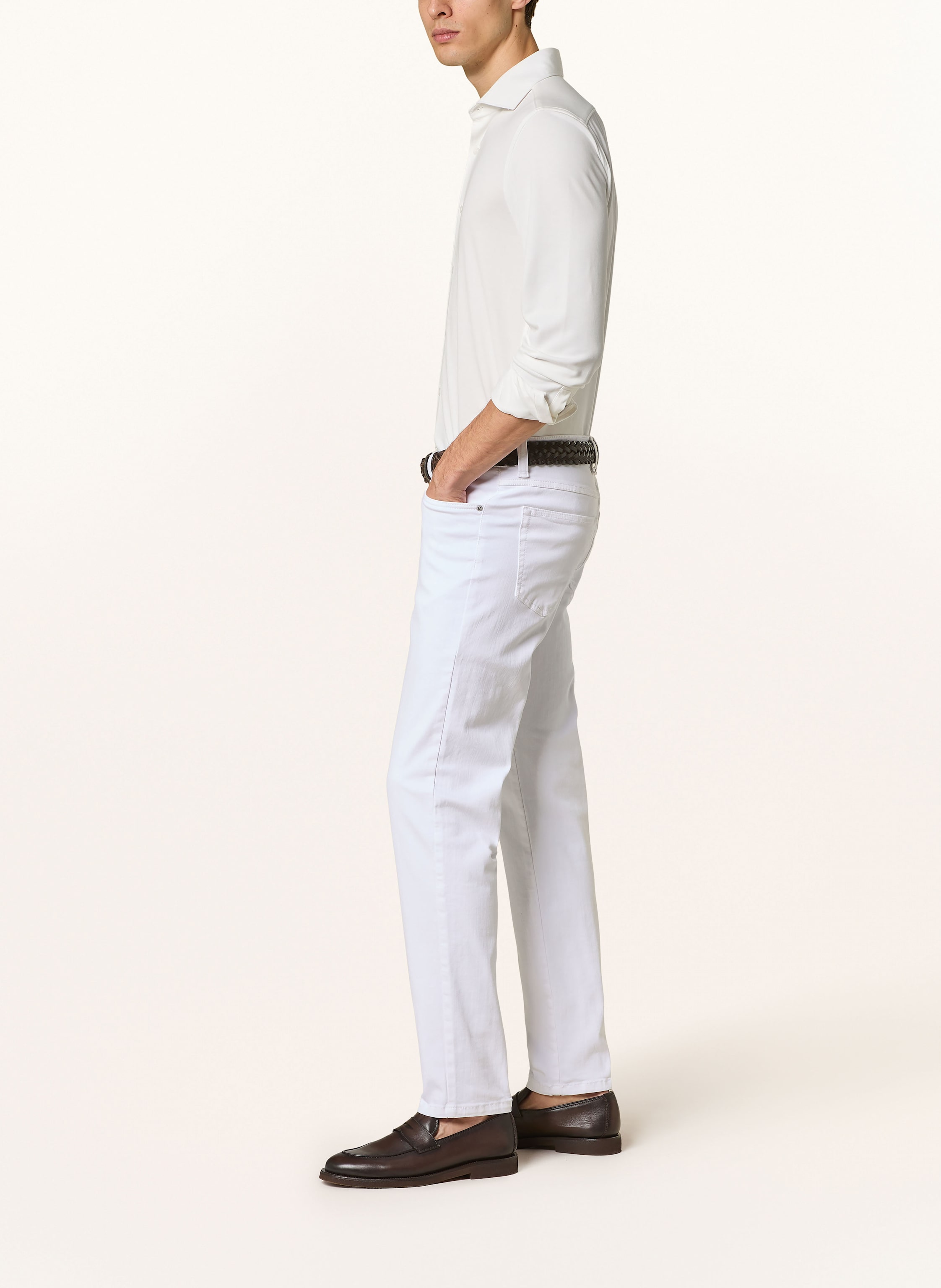 Thumbnail - Strokesman's Jeans Slim Fit weiss