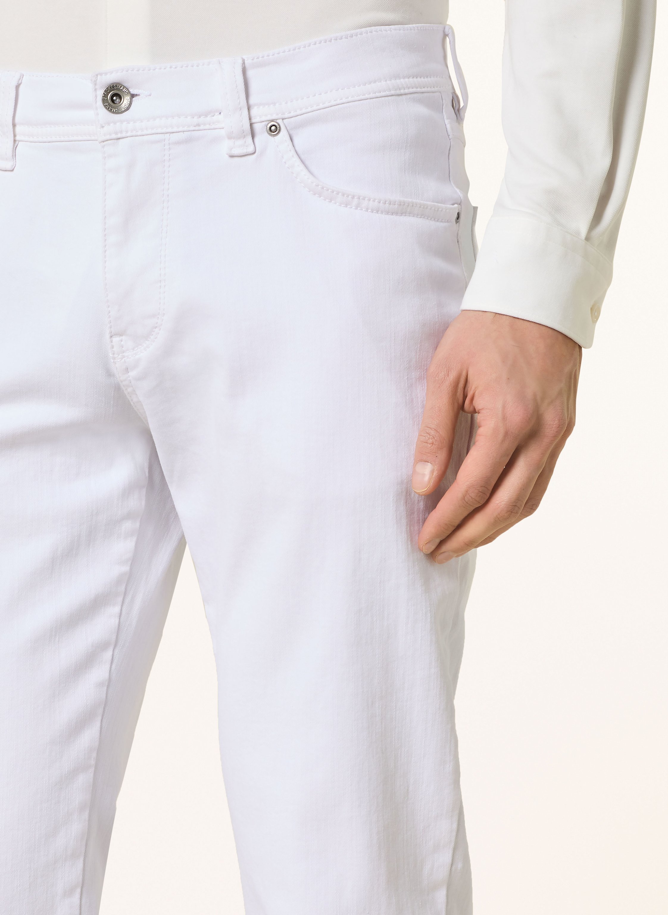 Thumbnail - Strokesman's Jeans Slim Fit weiss