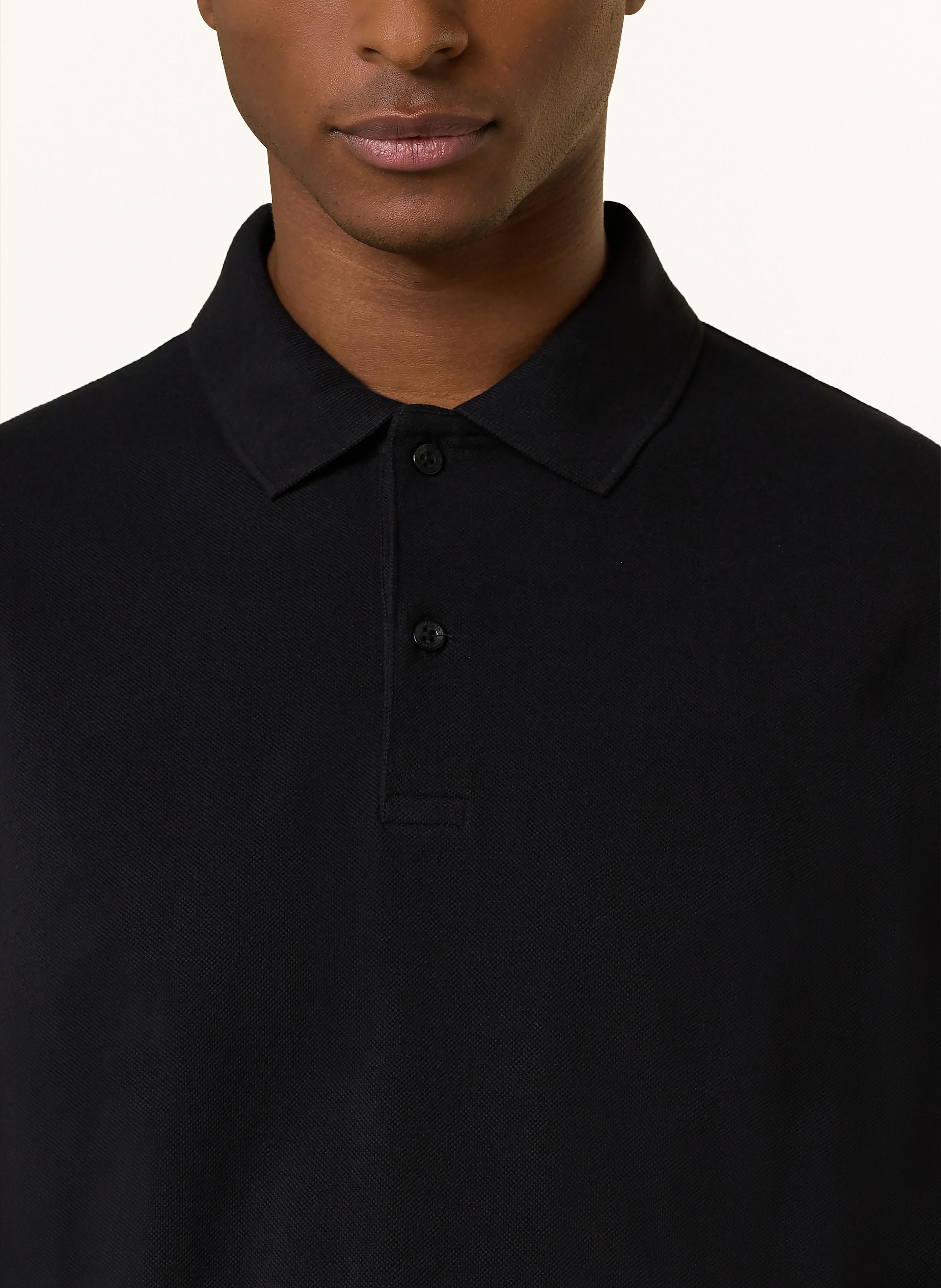 Thumbnail - Strokesman's Piqué-Poloshirt schwarz