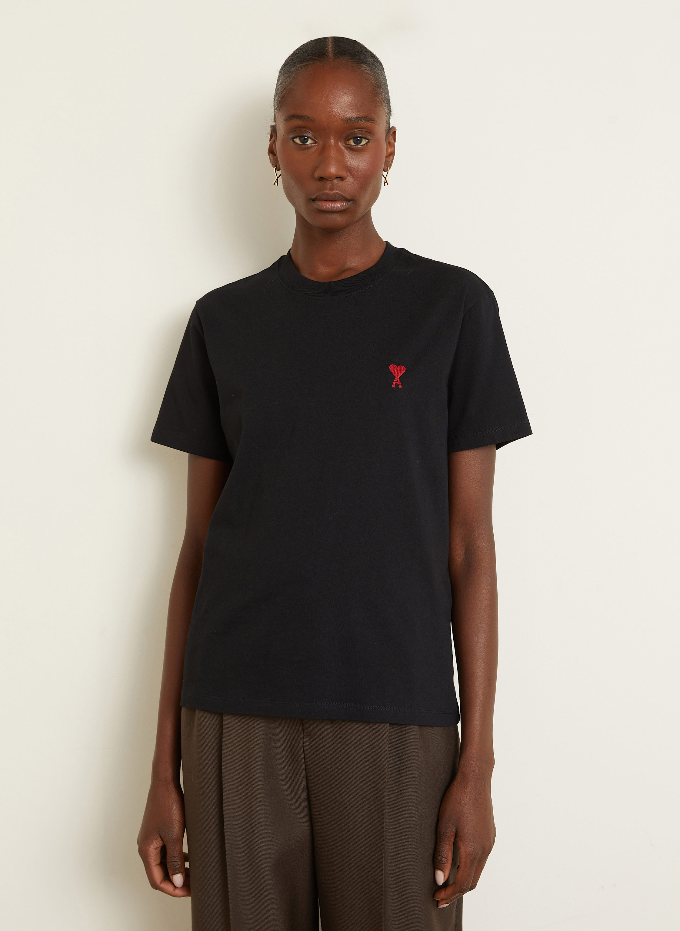 Thumbnail - Ami Paris T-Shirt schwarz