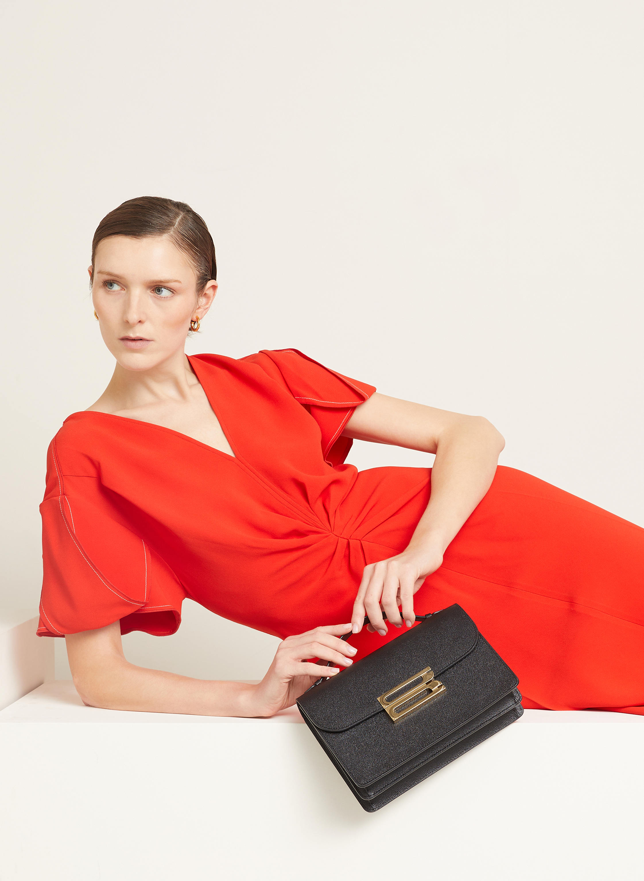 Thumbnail - Victoria Beckham Kleid rot