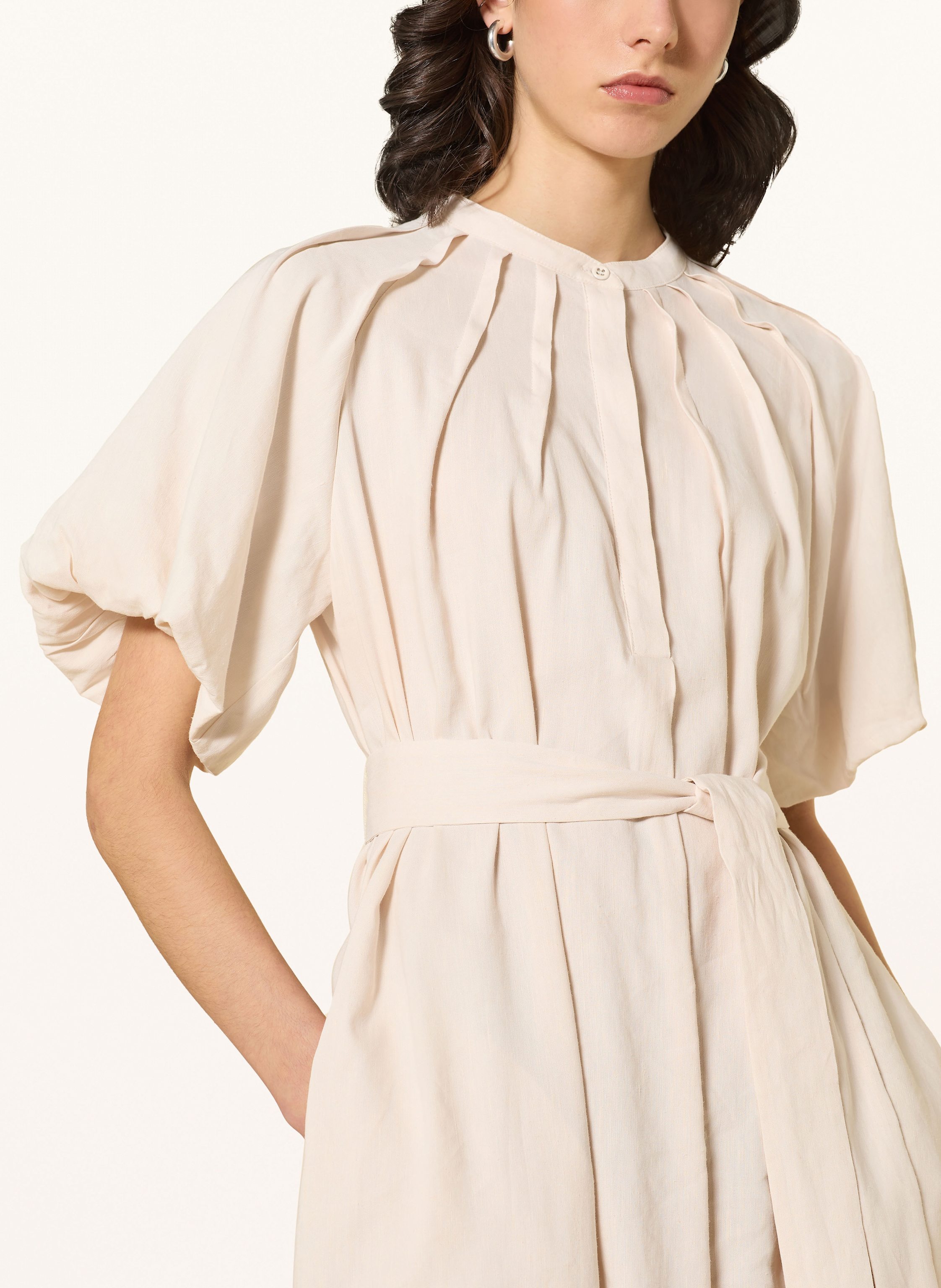 Thumbnail - Marc Cain Kleid Mit Leinen beige