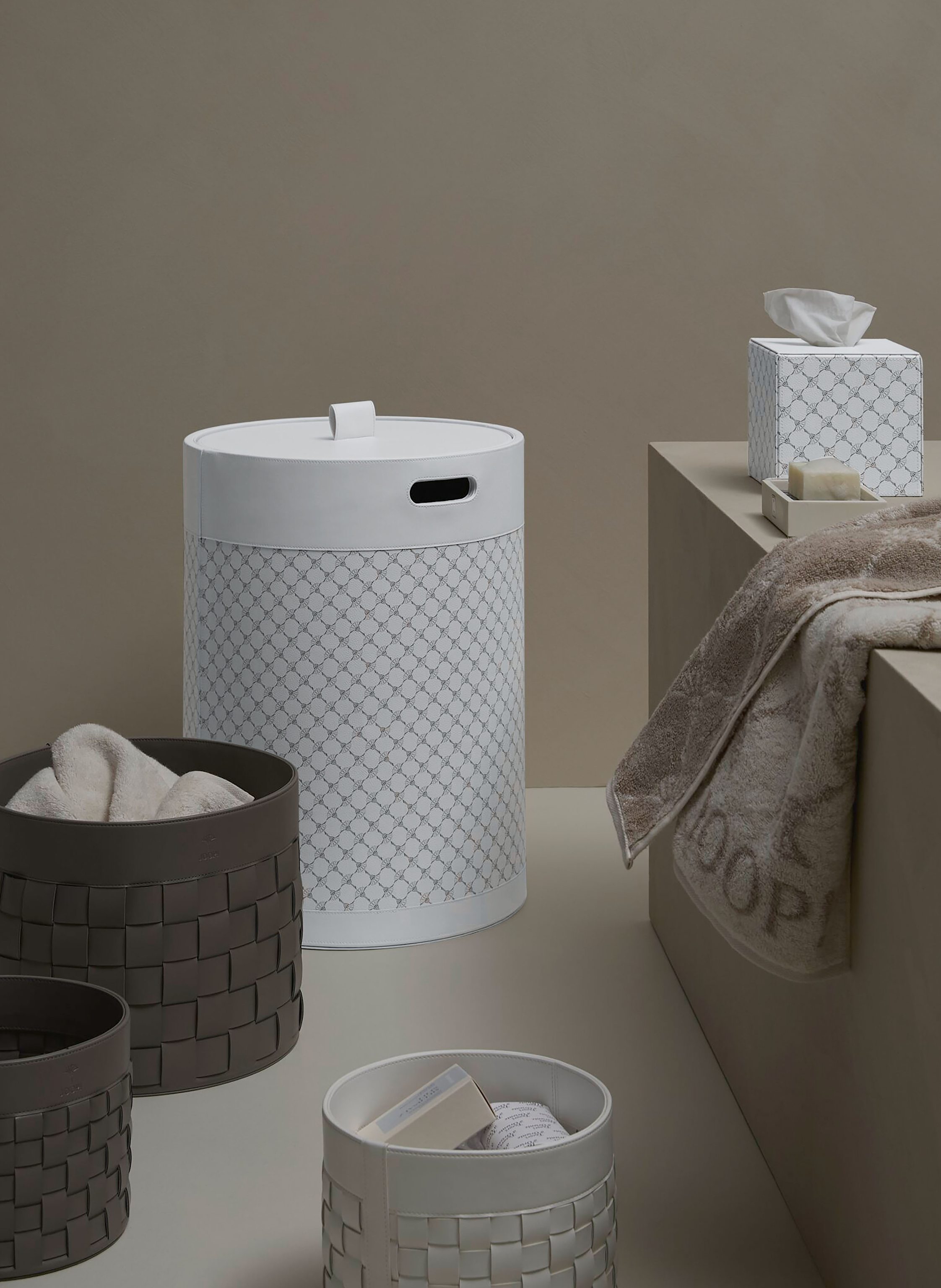 Thumbnail - Joop! Papiertuchbox Cornflower grau