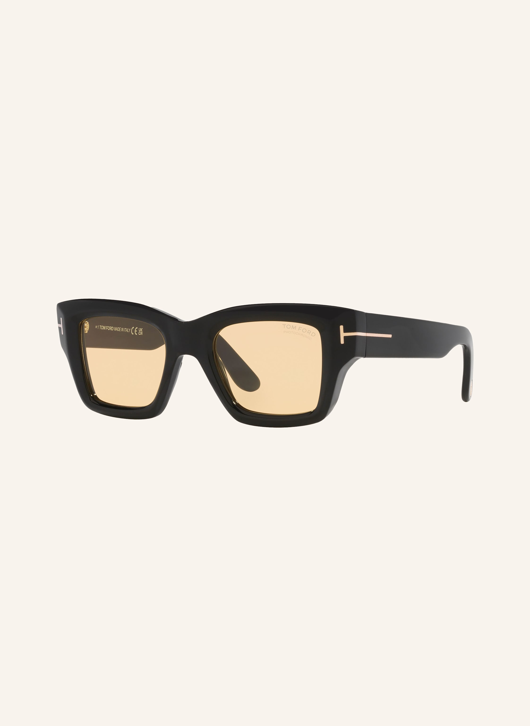 Tom Ford Tom Ford Sonnenbrille tr001877 Ilias schwarz in 1330D1 - SCHWARZ/ BRAUN